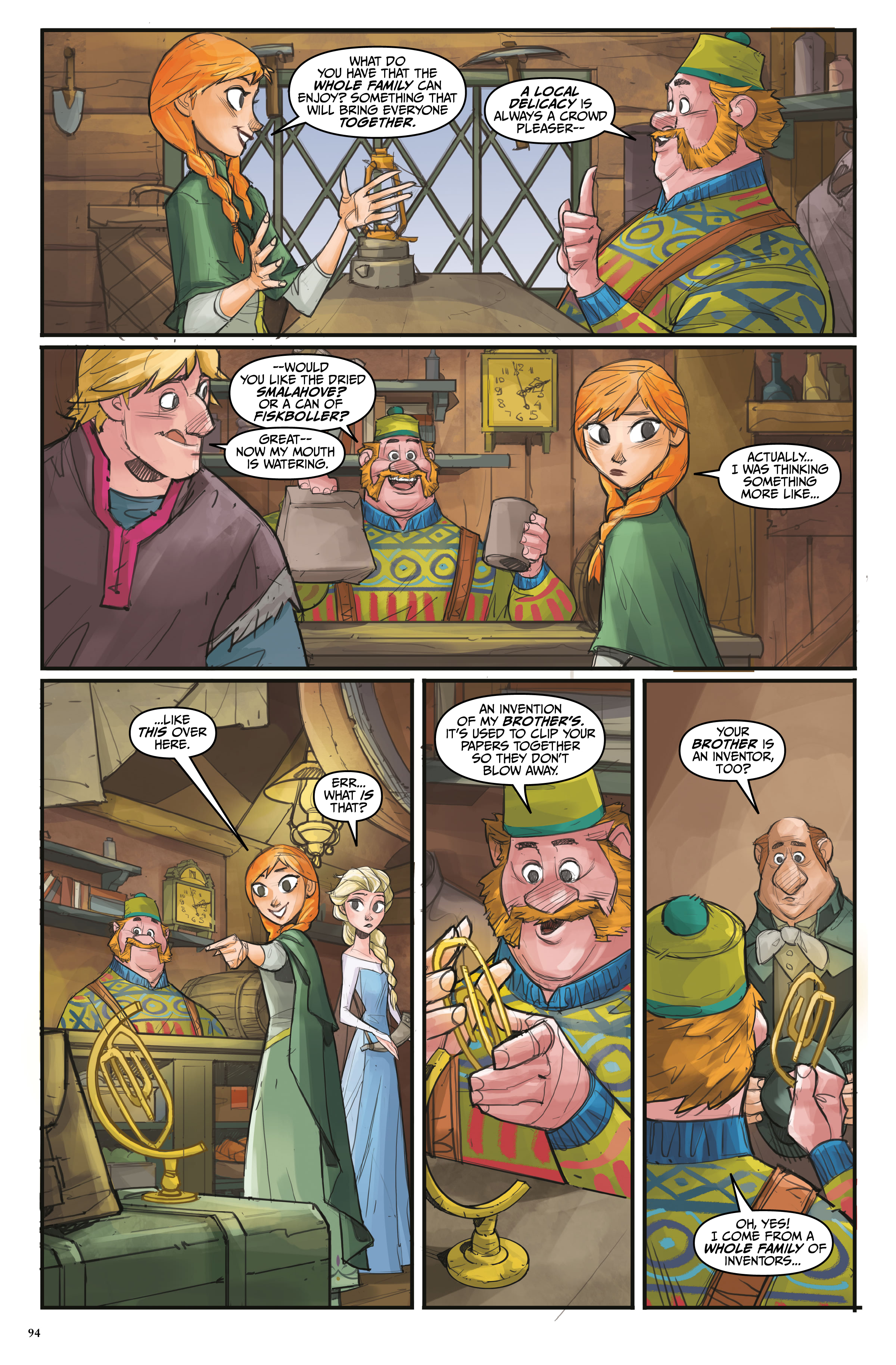 Read online Disney Frozen Library Edition comic -  Issue # TPB (Part 1) - 96