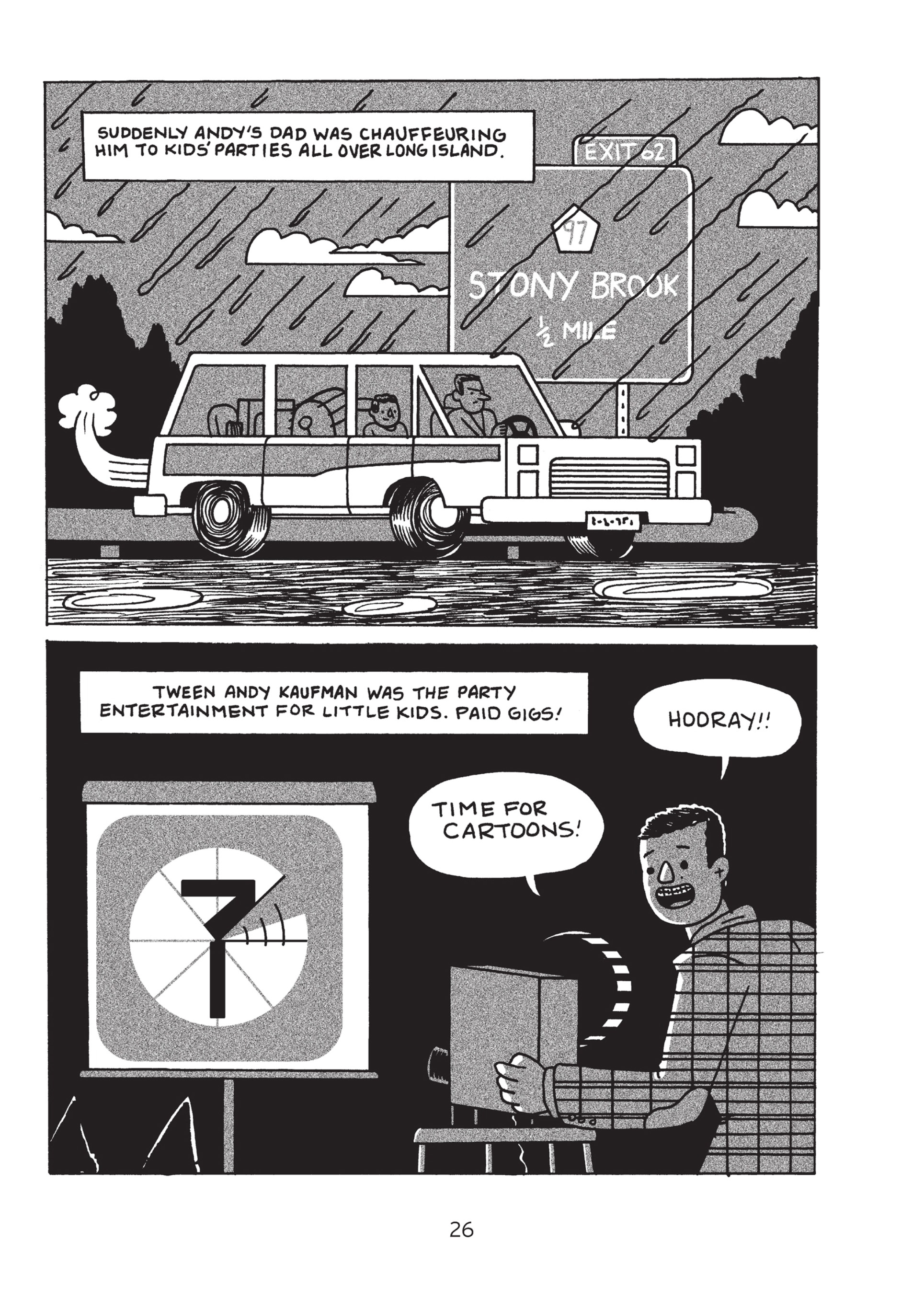 Read online Is This Guy For Real?: The Unbelievable Andy Kaufman comic -  Issue # TPB (Part 1) - 31