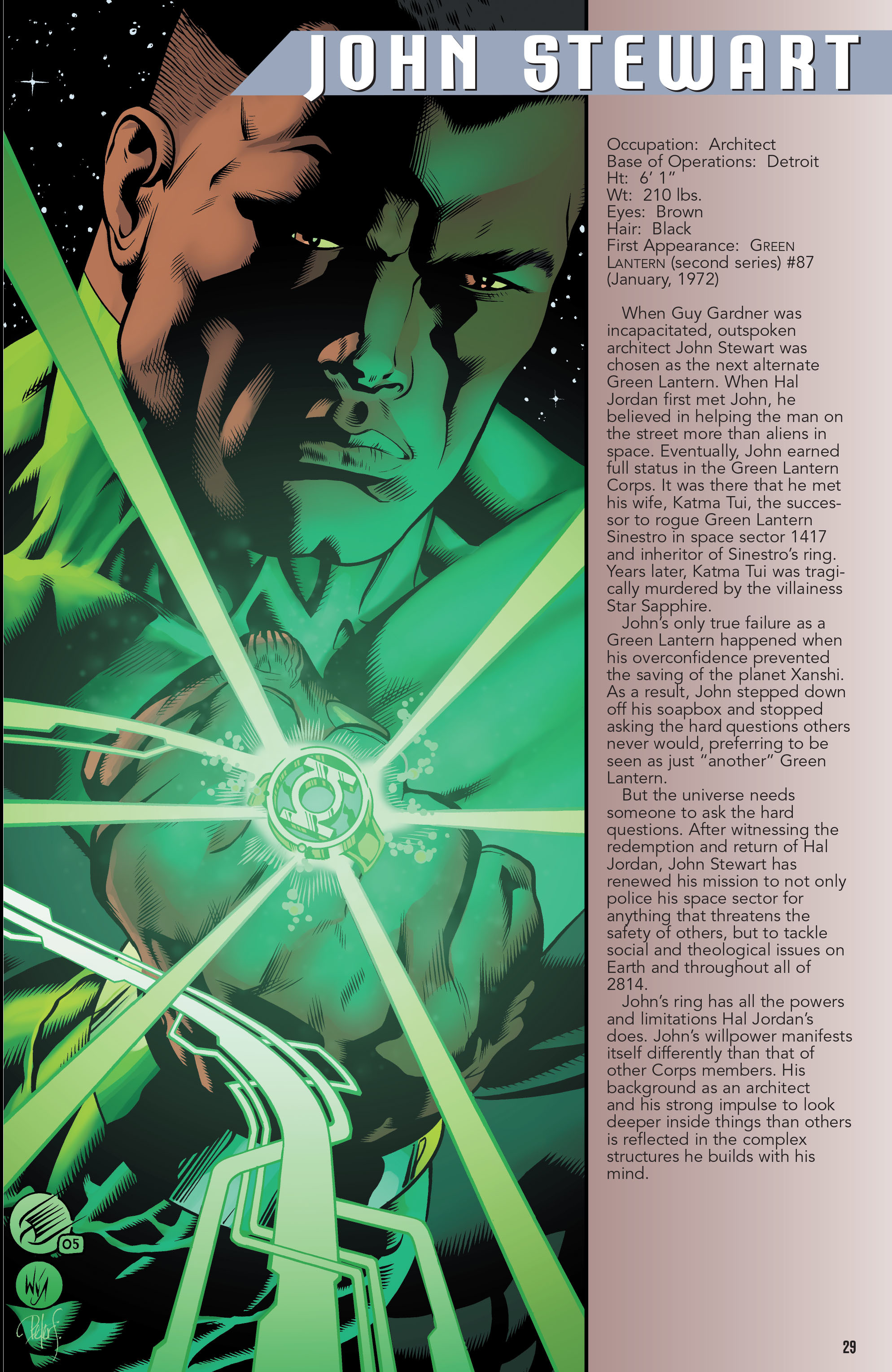 Read online Green Lantern Secret Files and Origins 2005 comic -  Issue # Full - 26