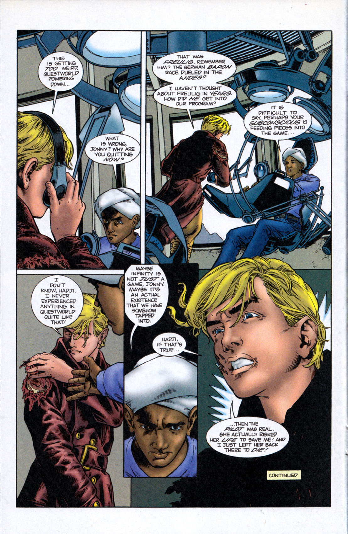 Read online The Real Adventures of Jonny Quest comic -  Issue #8 - 12