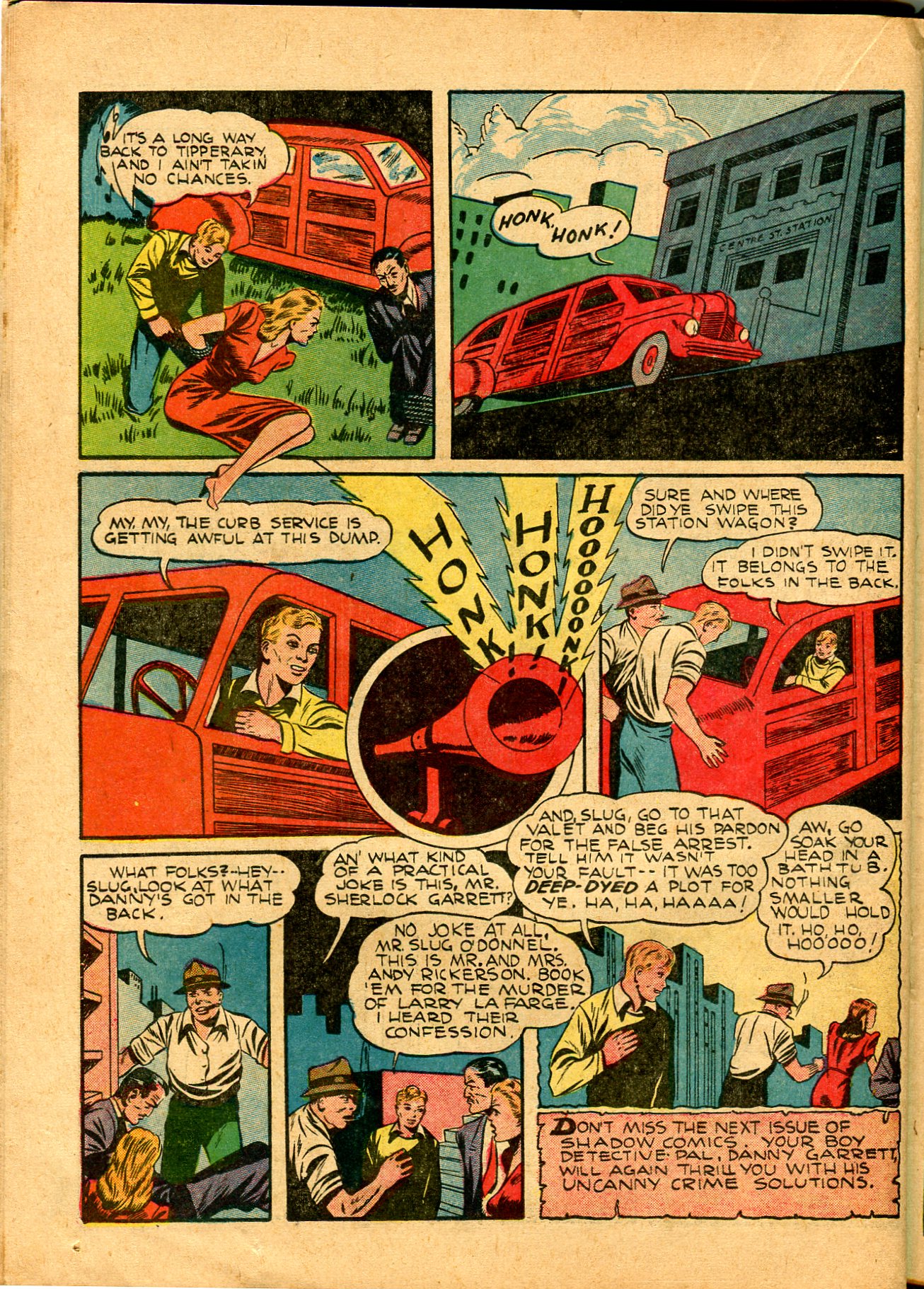 Read online Shadow Comics comic -  Issue #14 - 37