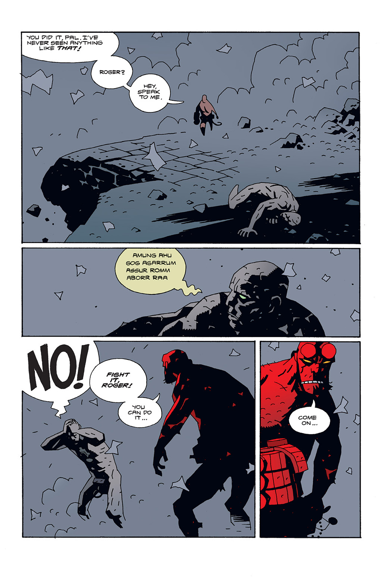 Read online Hellboy: Conqueror Worm comic -  Issue #4 - 21