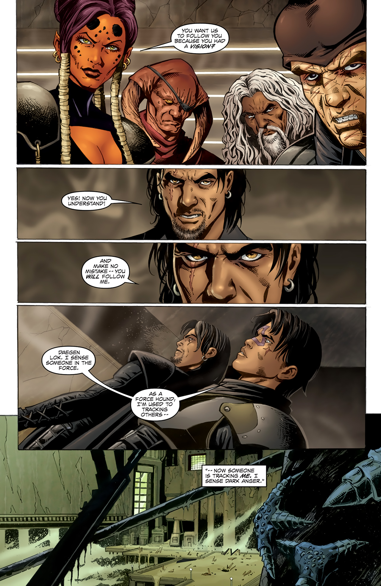 Read online Star Wars: Dawn of the Jedi - Prisoner of Bogan comic -  Issue #4 - 8