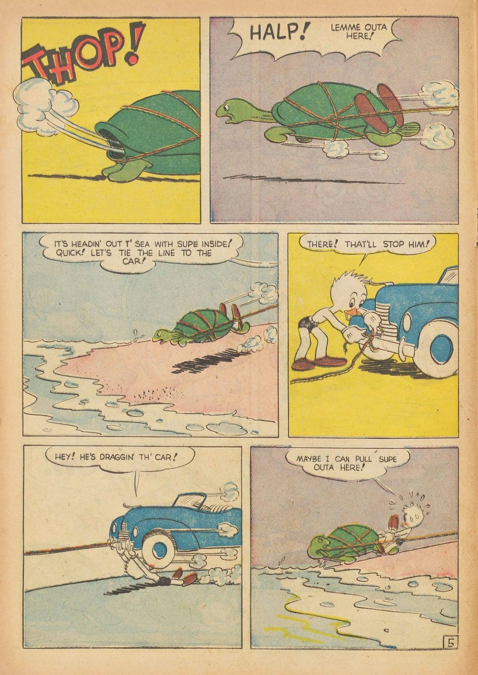 Read online Super Duck Comics comic -  Issue #14 - 16