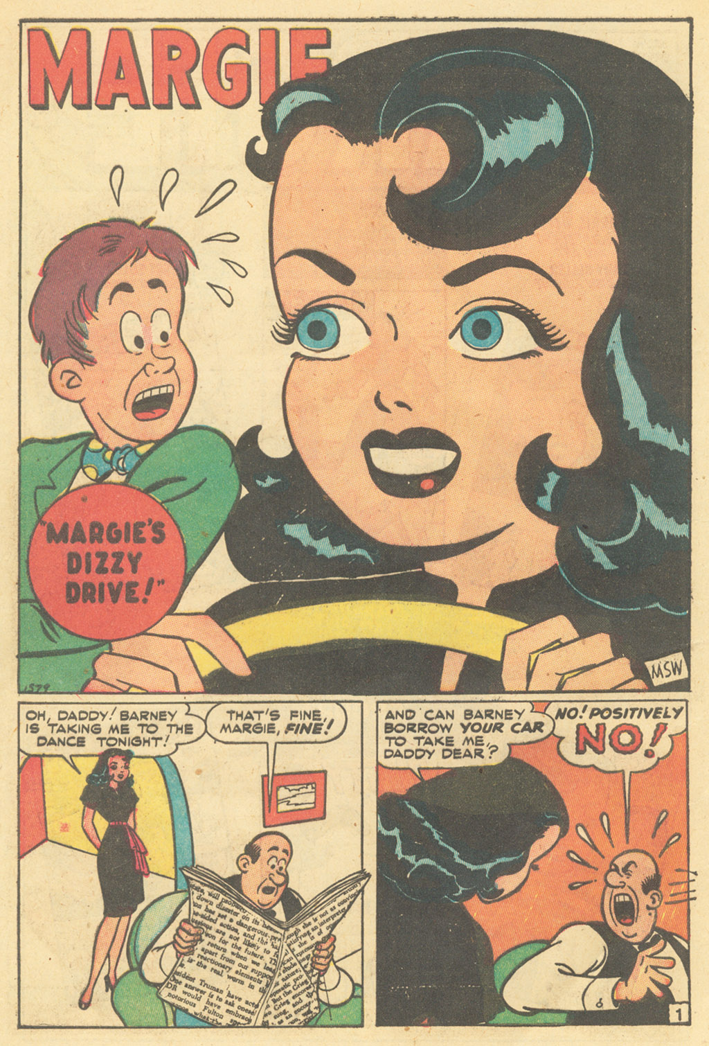 Read online Margie Comics comic -  Issue #38 - 4