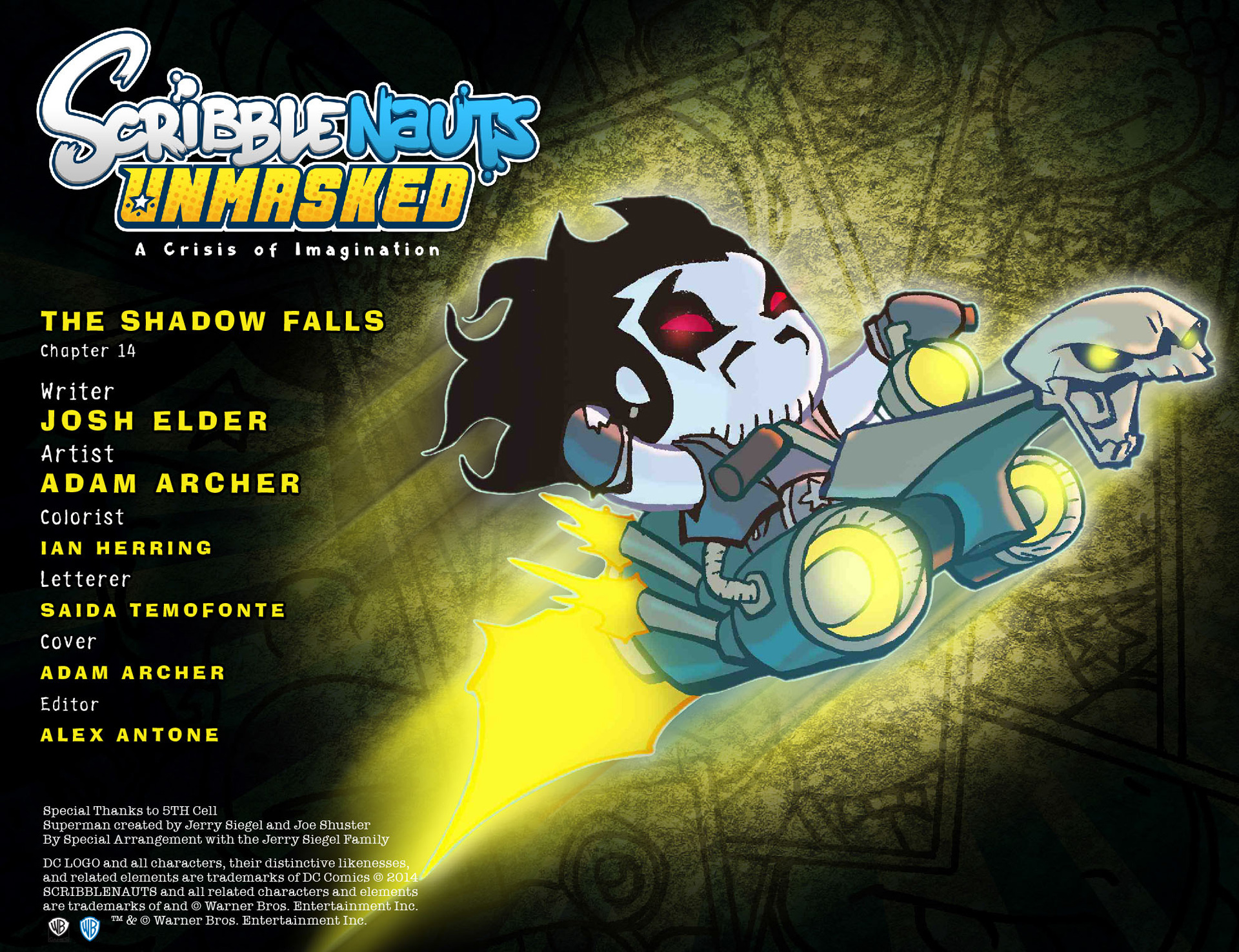 Read online Scribblenauts Unmasked: A Crisis of Imagination comic -  Issue #14 - 2