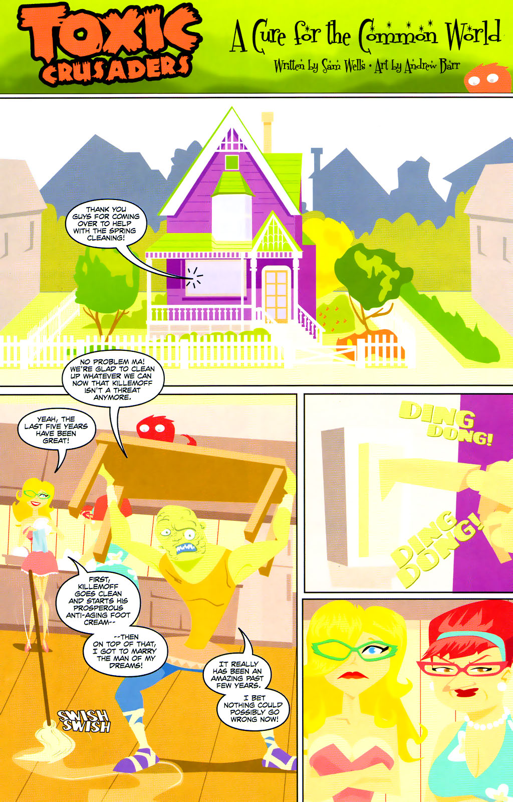 Read online Lloyd Kaufman Presents: The Toxic Avenger and Other Tromatic Tales comic -  Issue # TPB (Part 1) - 63