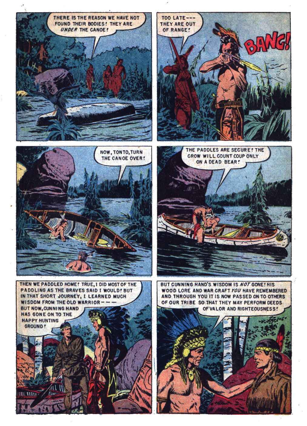 Read online Lone Ranger's Companion Tonto comic -  Issue #16 - 19