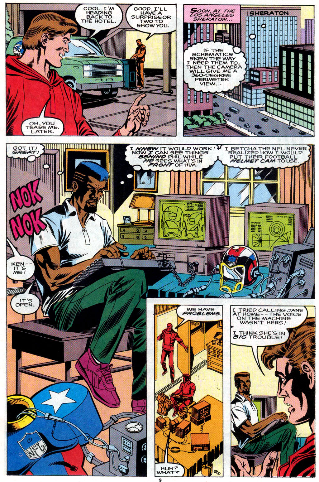 Read online NFL SuperPro comic -  Issue #4 - 8