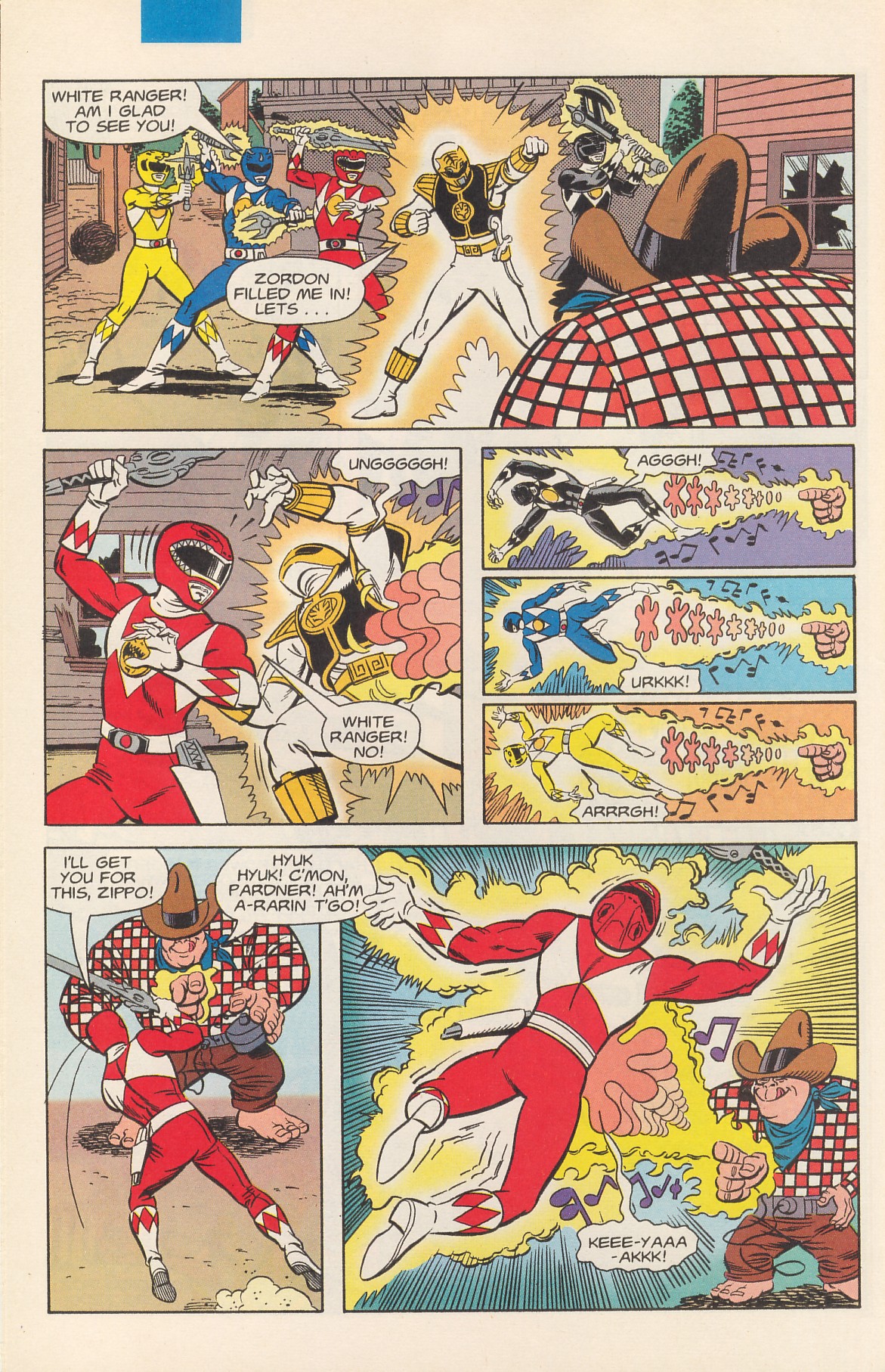 Read online Saban's Mighty Morphin Power Rangers (1994) comic -  Issue #5 - 10