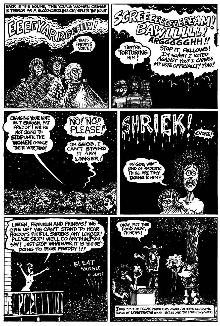 Read online The Fabulous Furry Freak Brothers comic -  Issue #5 - 32