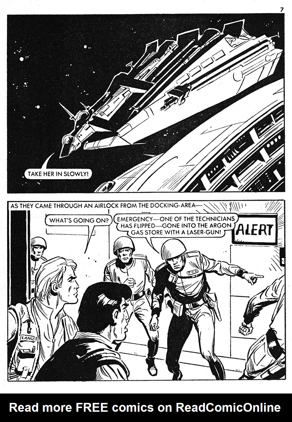 Read online Starblazer comic -  Issue #79 - 7