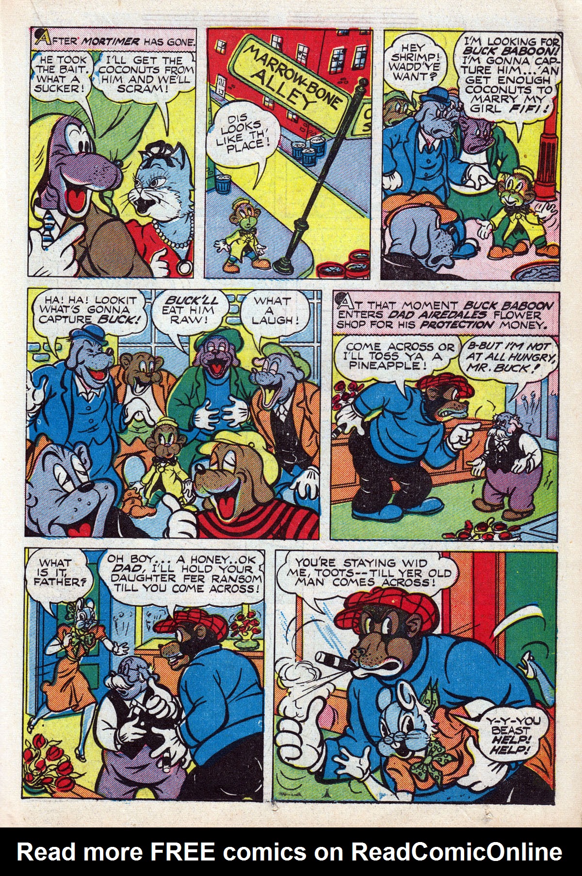 Read online Comedy Comics (1942) comic -  Issue #12 - 35