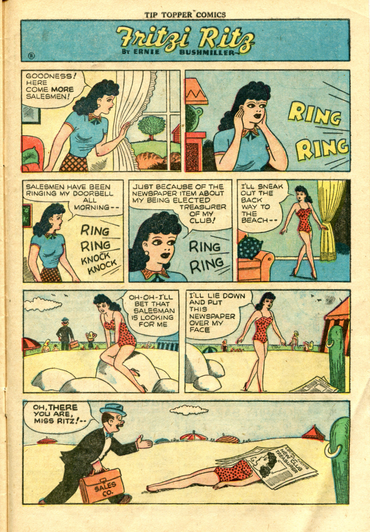 Read online Tip Topper Comics comic -  Issue #12 - 29