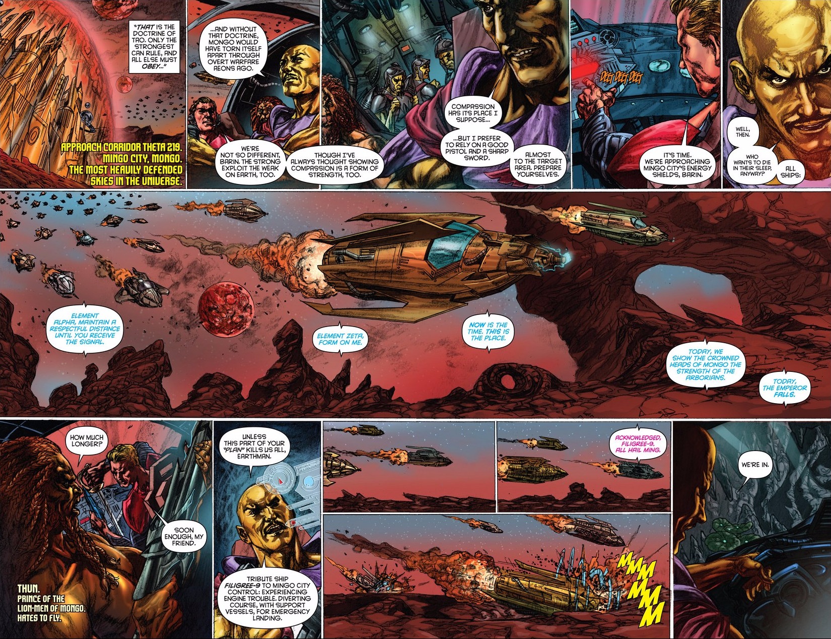 Read online Flash Gordon: Zeitgeist comic -  Issue # TPB - 160