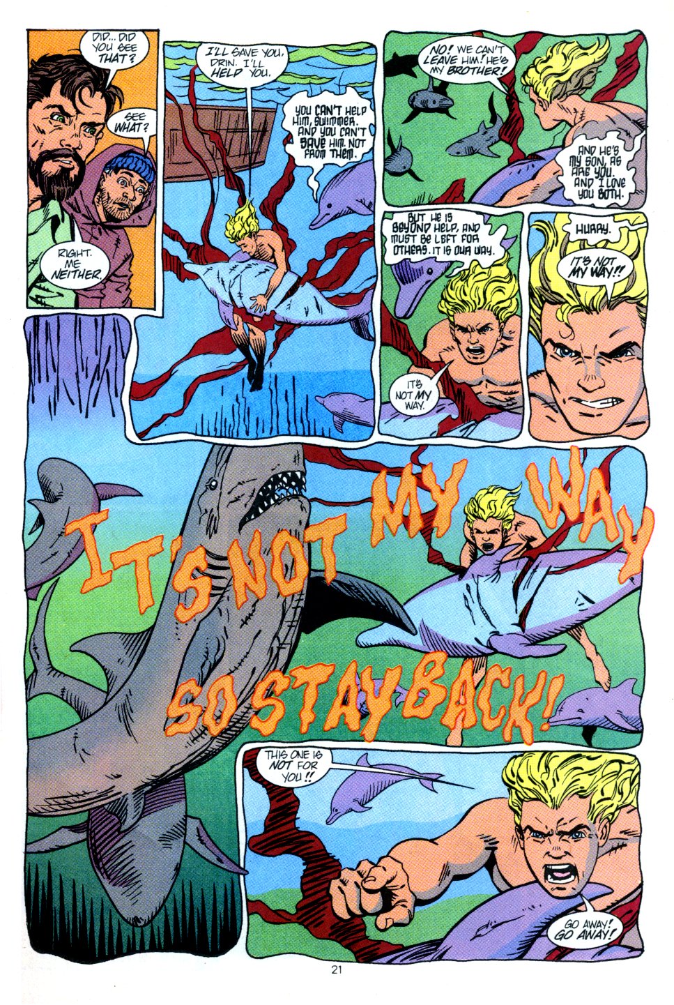 Read online Aquaman: Time and Tide comic -  Issue #2 - 22