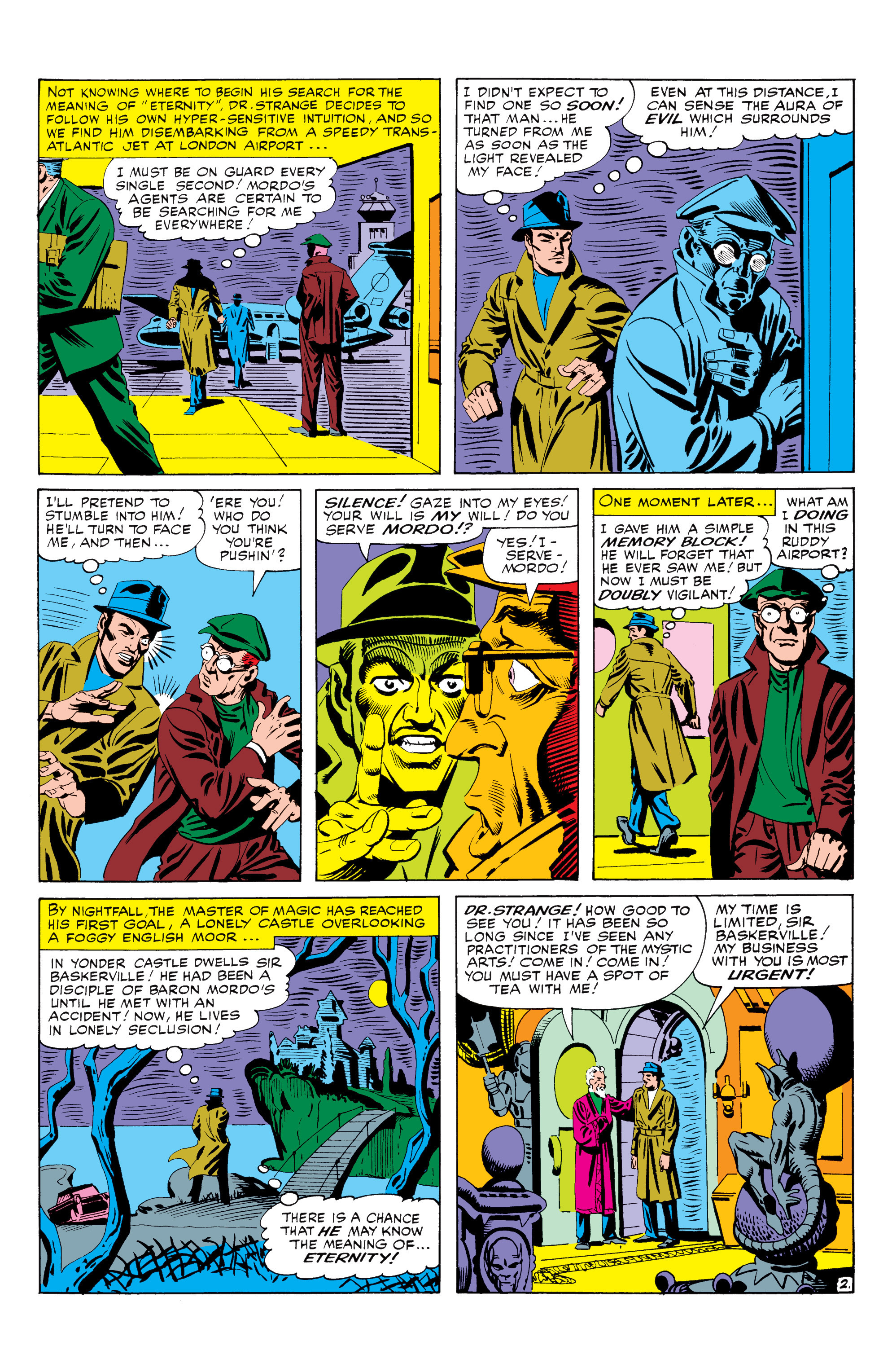 Read online Marvel Masterworks: Doctor Strange comic -  Issue # TPB 1 - 232