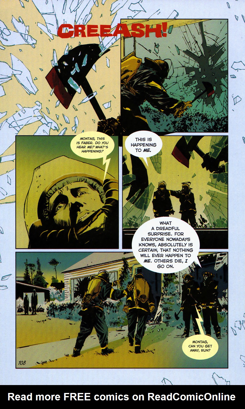 Read online Ray Bradbury's Fahrenheit 451: The Authorized Adaptation comic -  Issue # TPB - 117