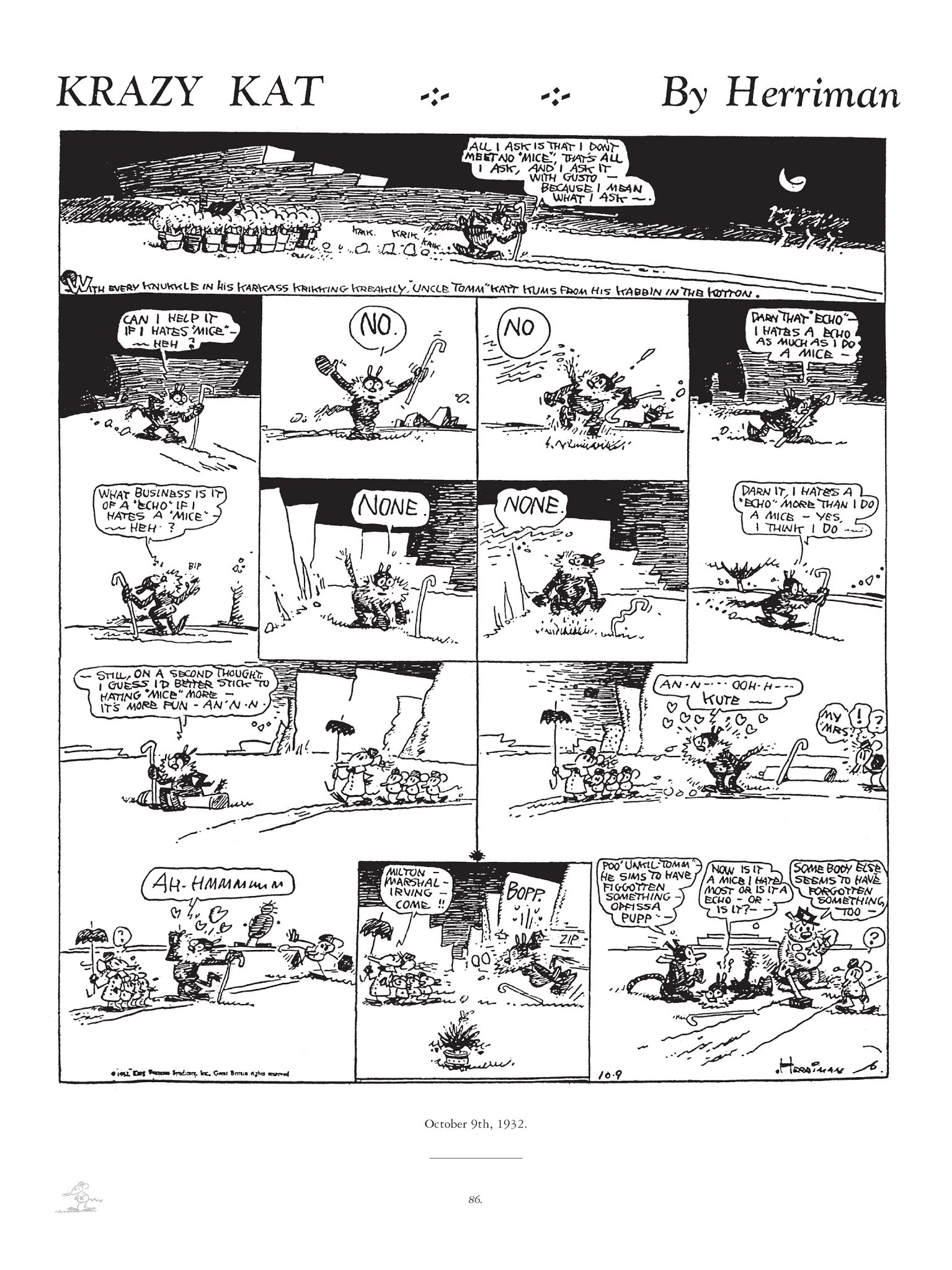 Read online Krazy & Ignatz comic -  Issue # TPB 7 - 83