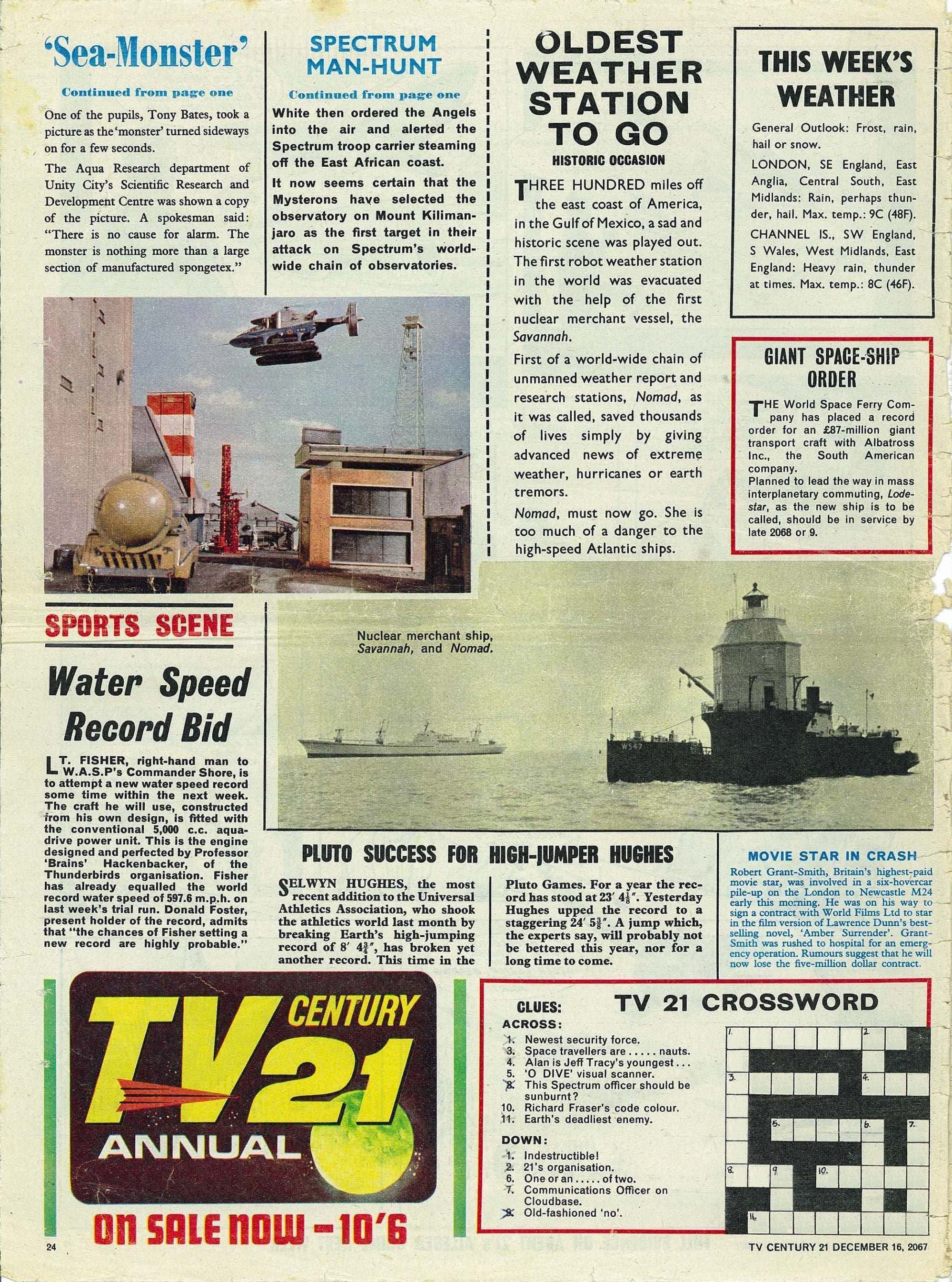 Read online TV Century 21 (TV 21) comic -  Issue #152 - 23