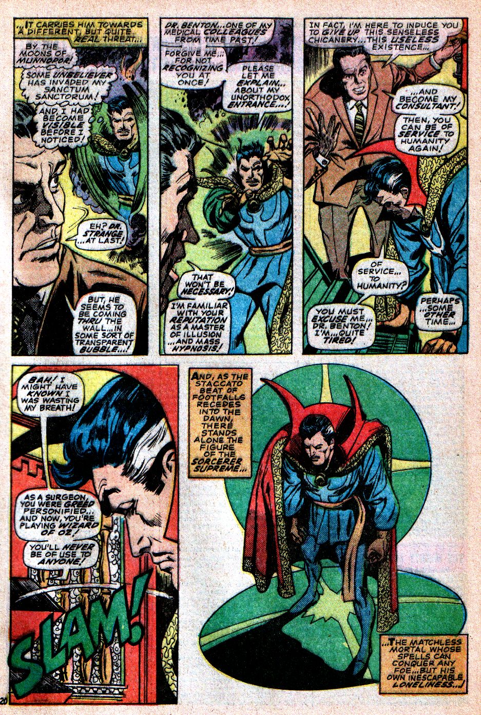 Read online Marvel Masterworks: Doctor Strange comic -  Issue # TPB 3 - 106