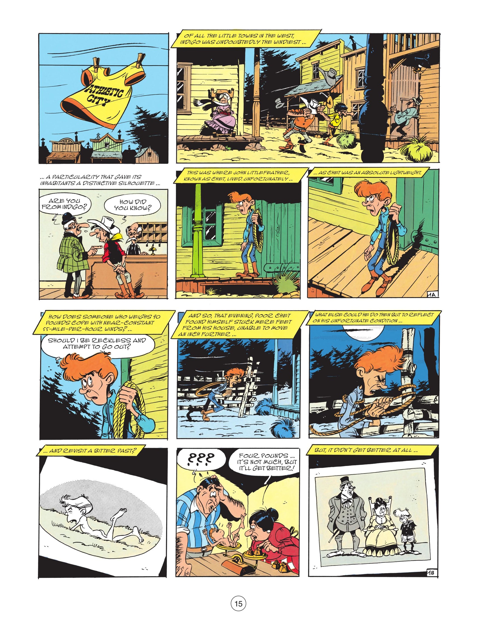 Read online A Lucky Luke Adventure comic -  Issue #80 - 17