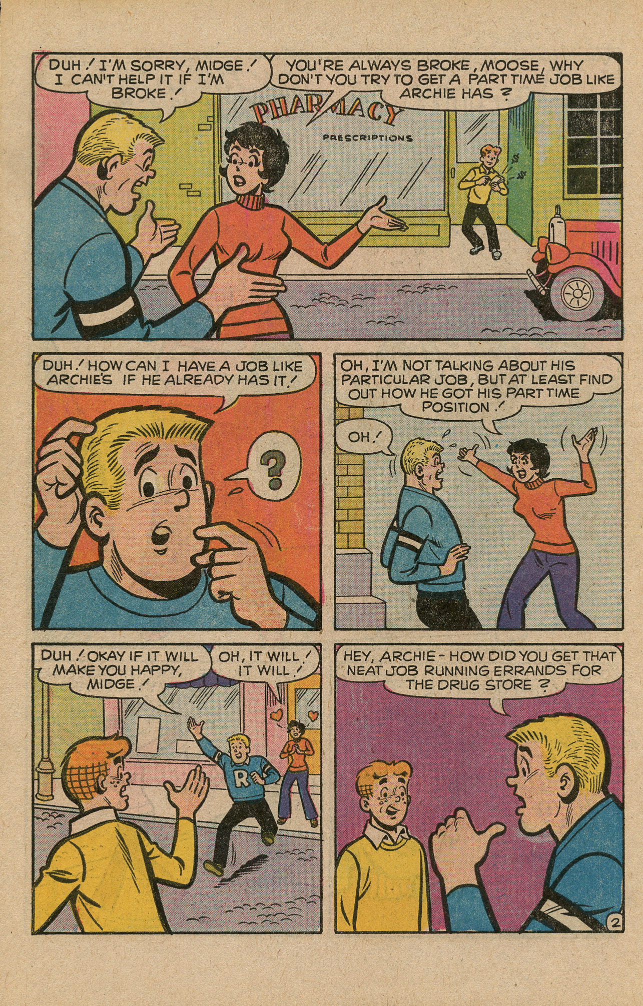 Read online Archie's TV Laugh-Out comic -  Issue #38 - 30