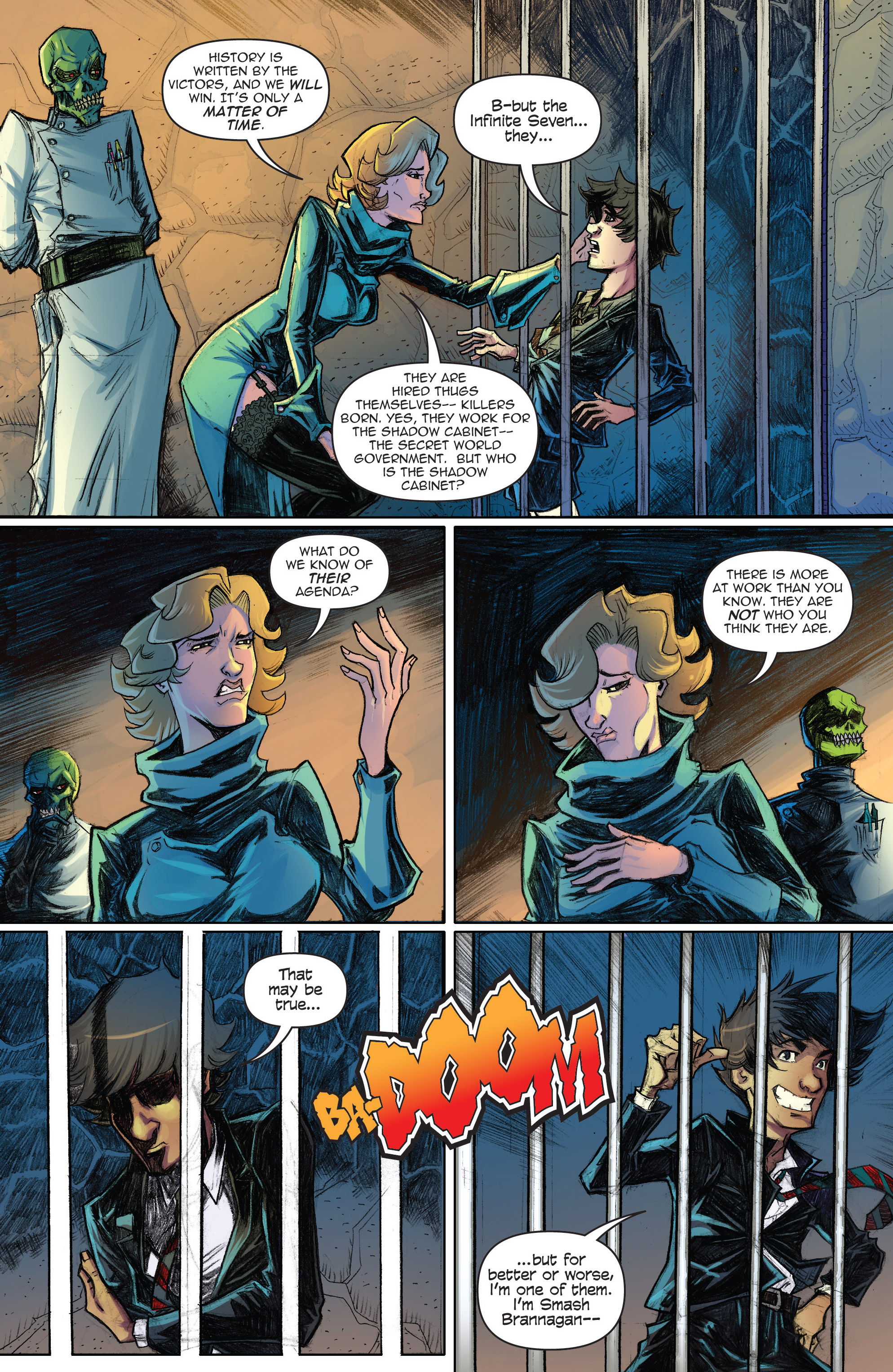 Read online Infinite Seven comic -  Issue #4 - 15