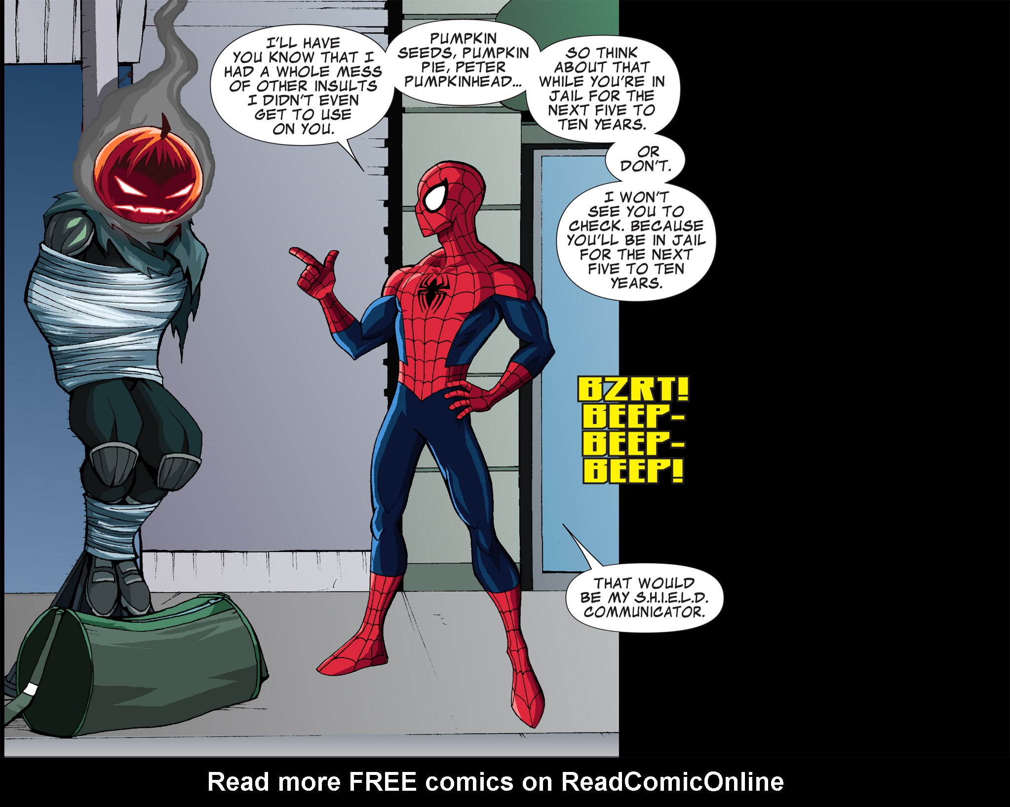 Read online Ultimate Spider-Man (Infinite Comics) (2015) comic -  Issue #1 - 17
