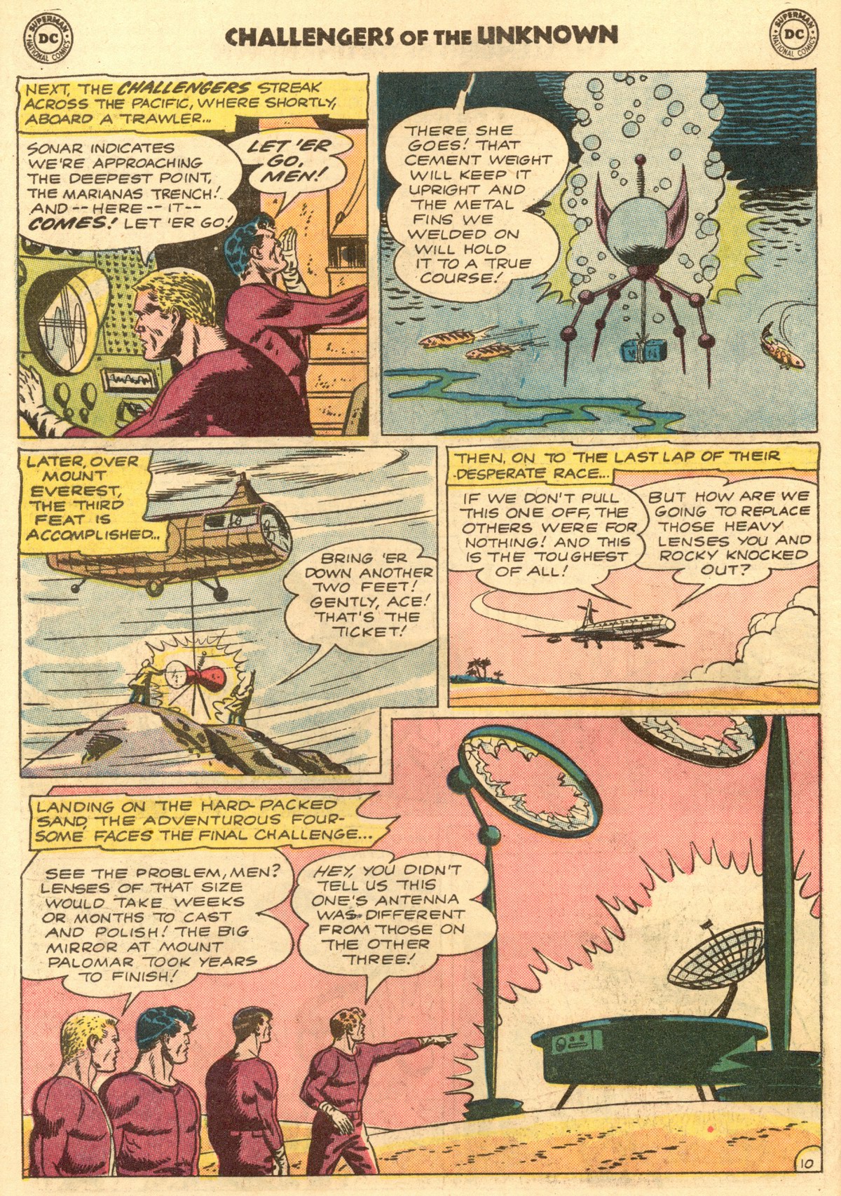 Challengers of the Unknown (1958) Issue #29 #29 - English 14