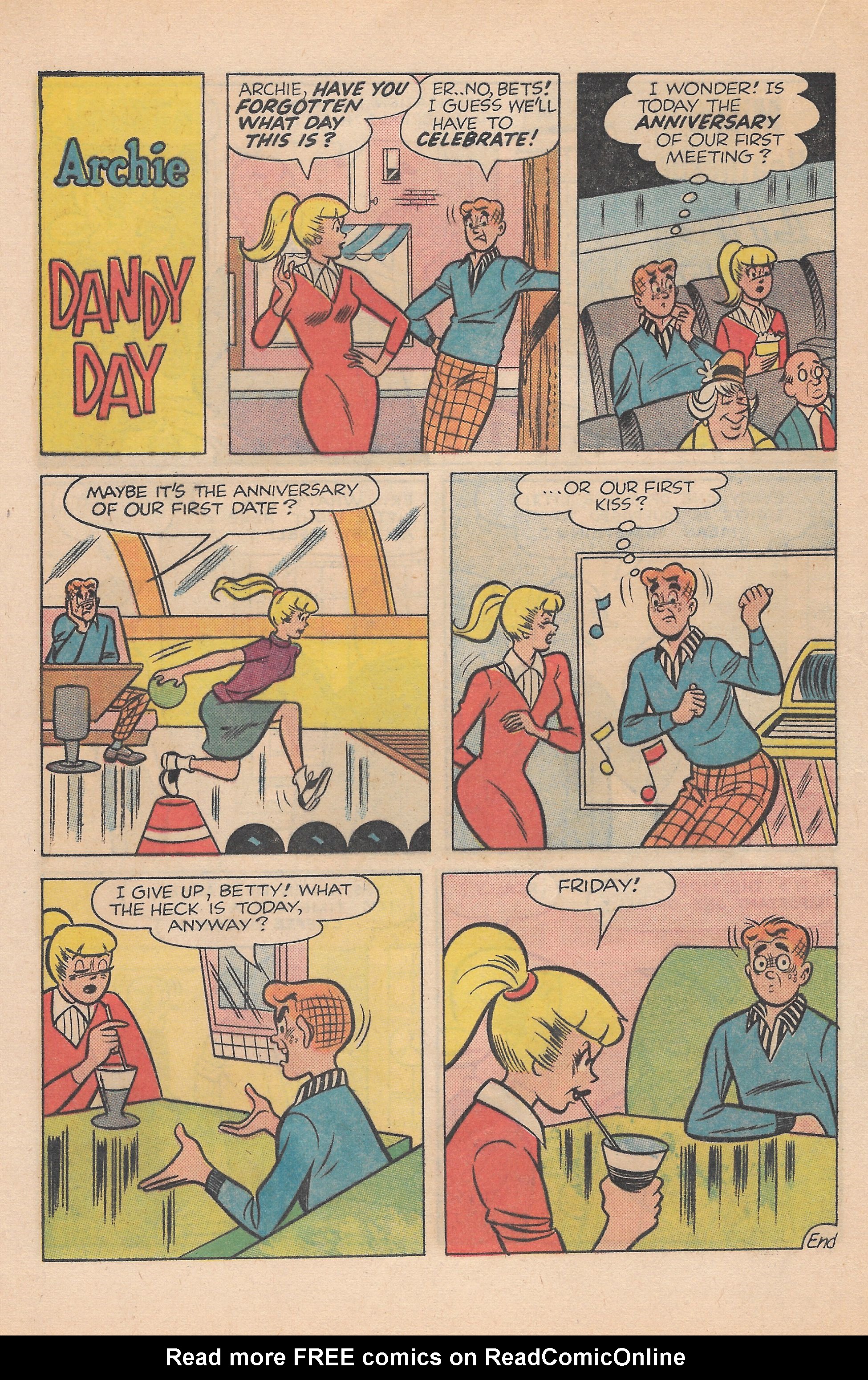 Read online Archie's Joke Book Magazine comic -  Issue #96 - 16