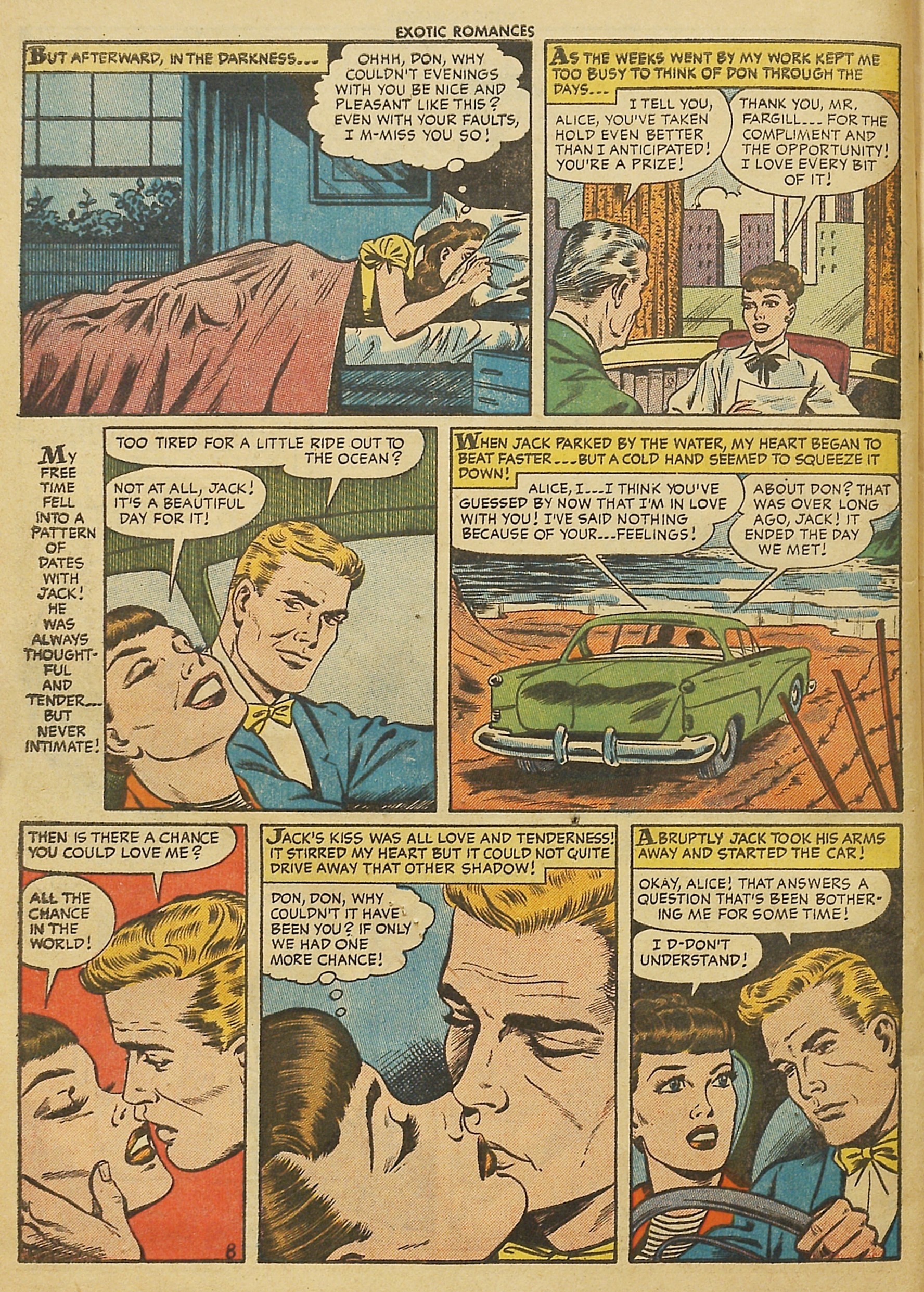 Read online Exotic Romances comic -  Issue #30 - 10