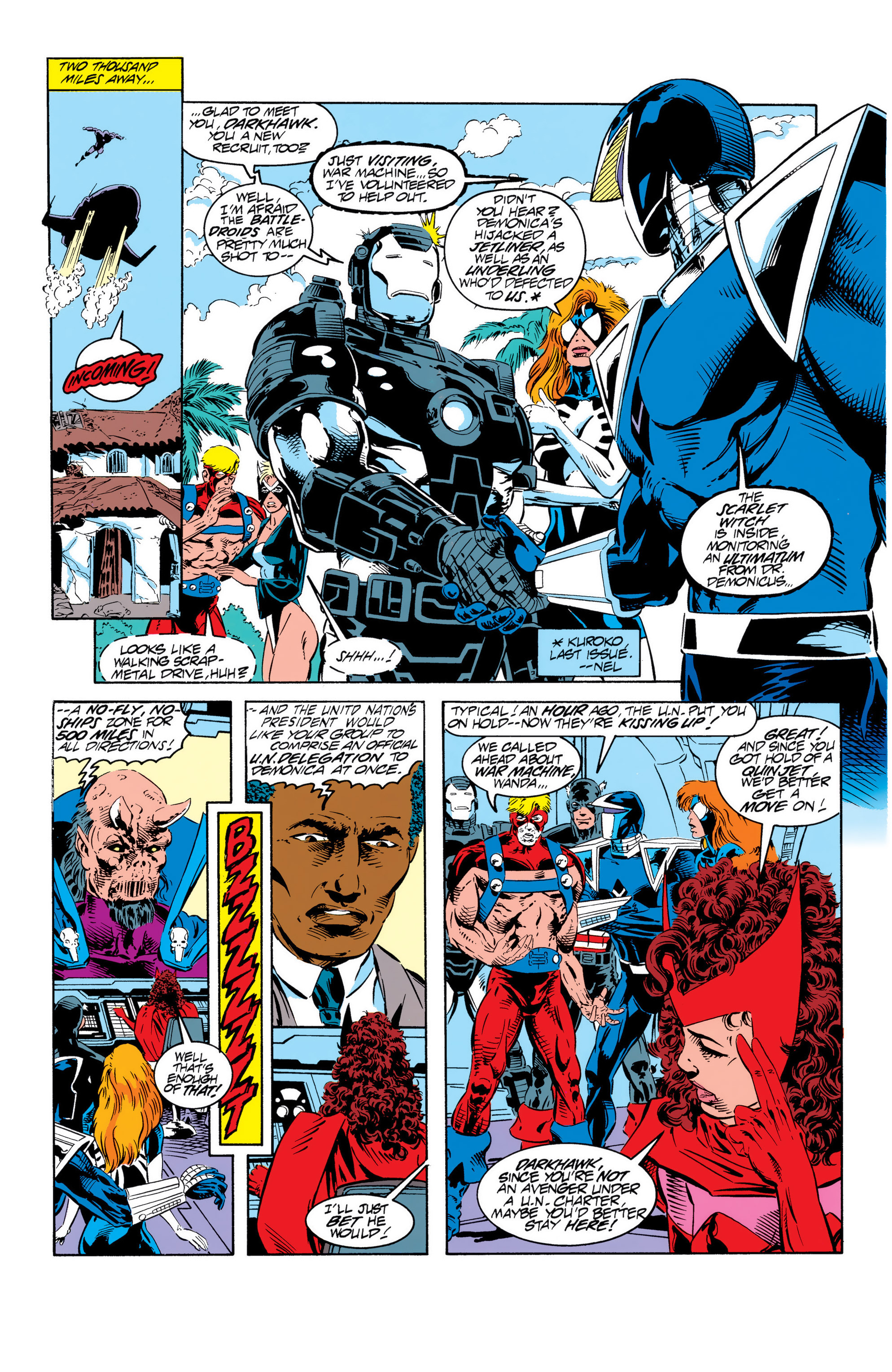 Read online Avengers West Coast (1989) comic -  Issue #94 - 7