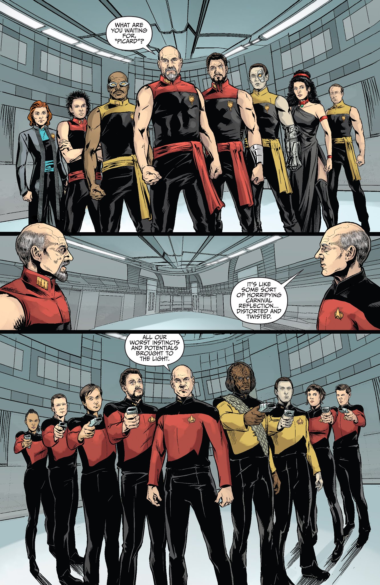 Read online Star Trek: The Next Generation: Through the Mirror comic -  Issue #5 - 3