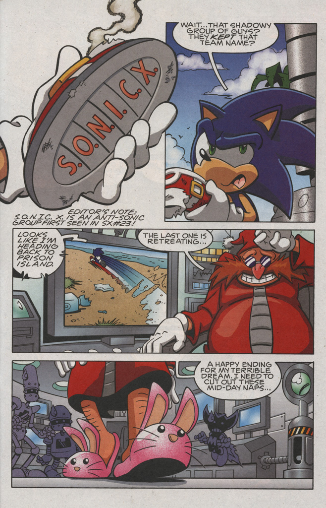 Read online Sonic X comic -  Issue #25 - 25