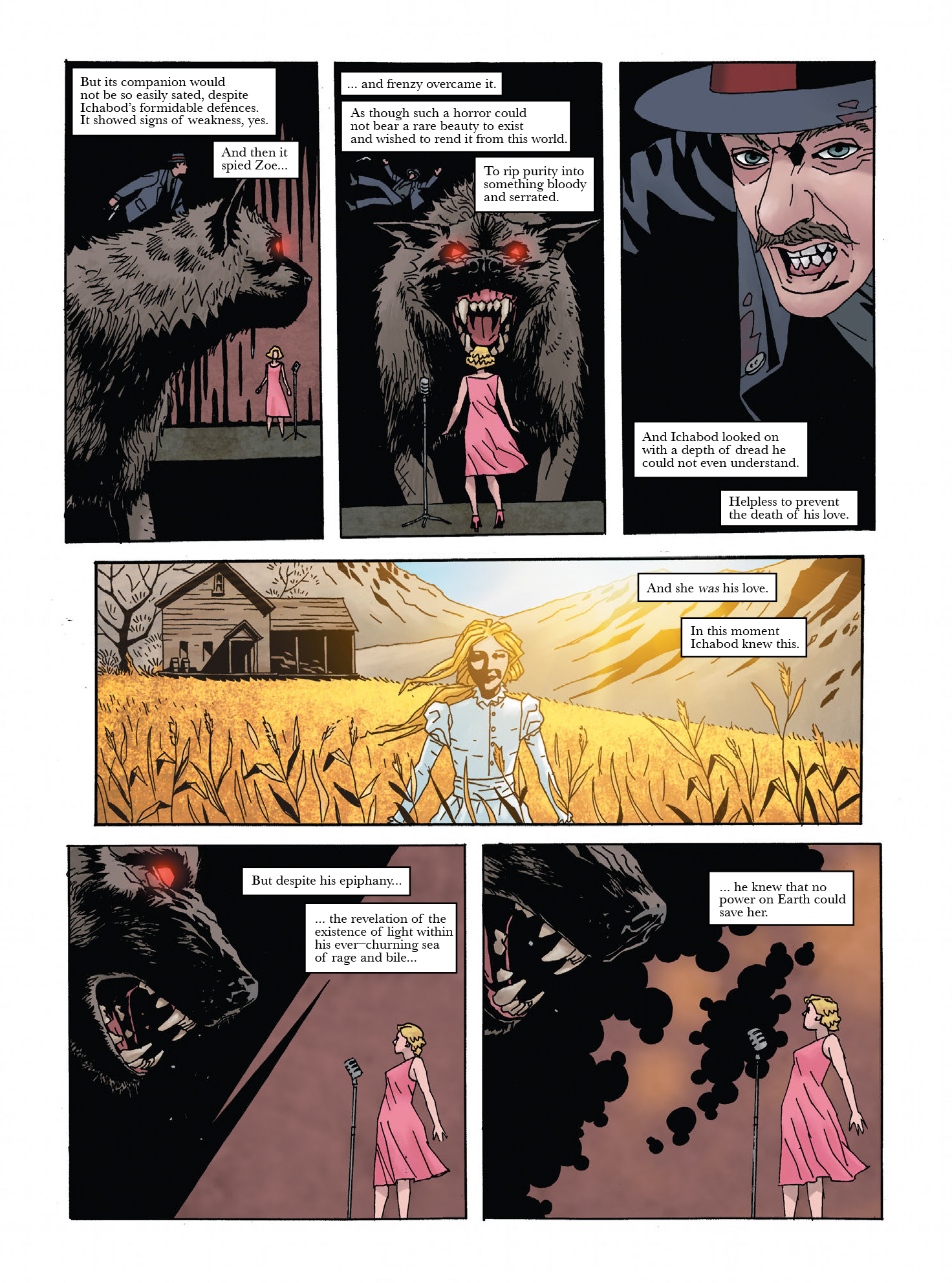 Read online The Grievous Journey of Ichabod Azrael (and the DEAD LEFT in His WAKE) comic -  Issue # TPB - 86