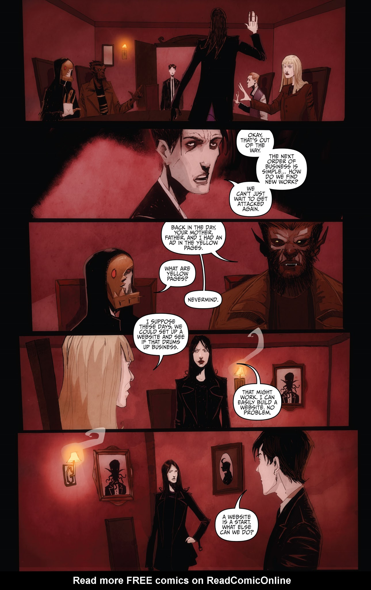 Read online October Faction: Supernatural Dreams comic -  Issue #1 - 5