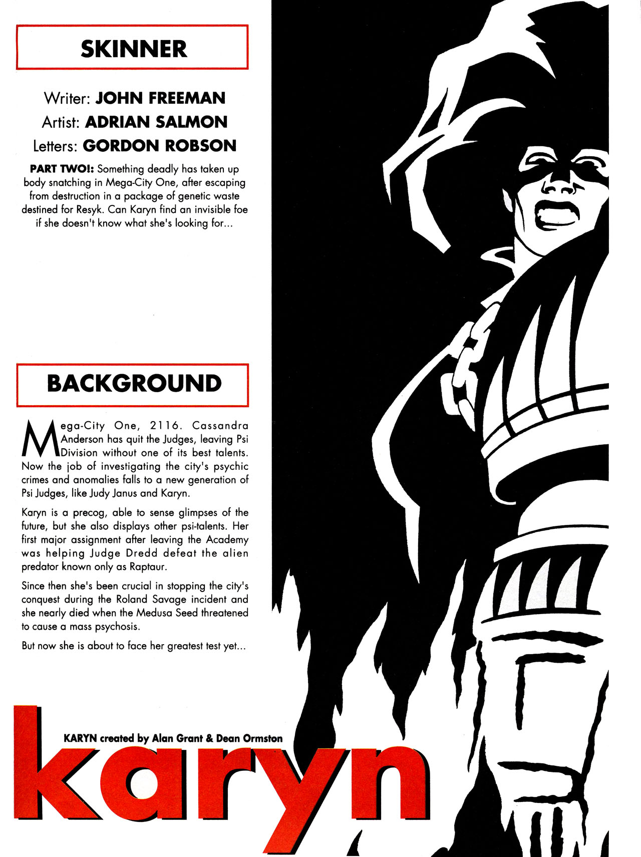 Read online Judge Dredd: The Megazine (vol. 2) comic -  Issue #57 - 15
