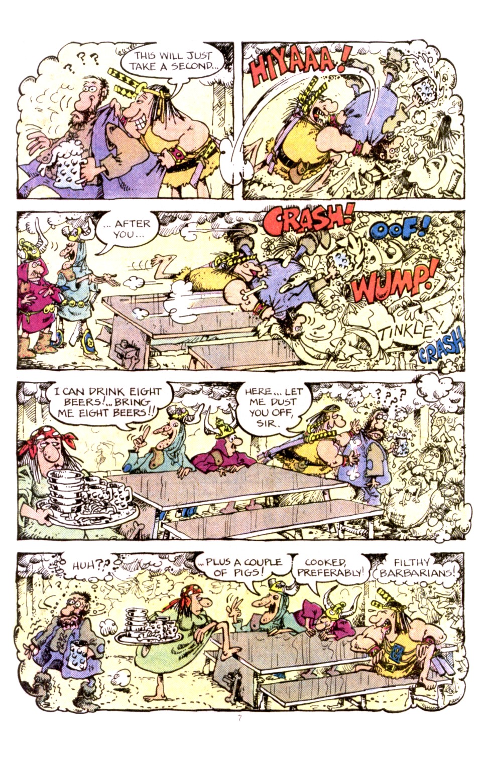 Read online Groo the Wanderer comic -  Issue #1 - 7