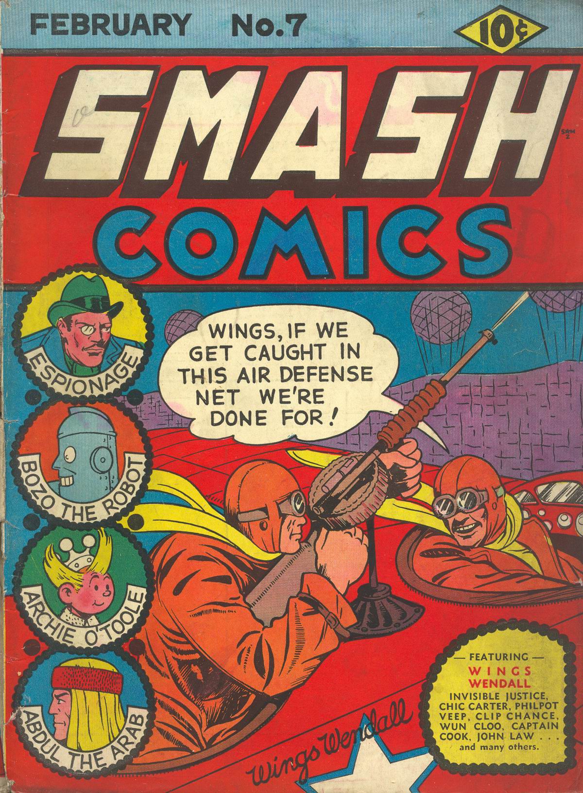 Read online Smash Comics comic -  Issue #7 - 2