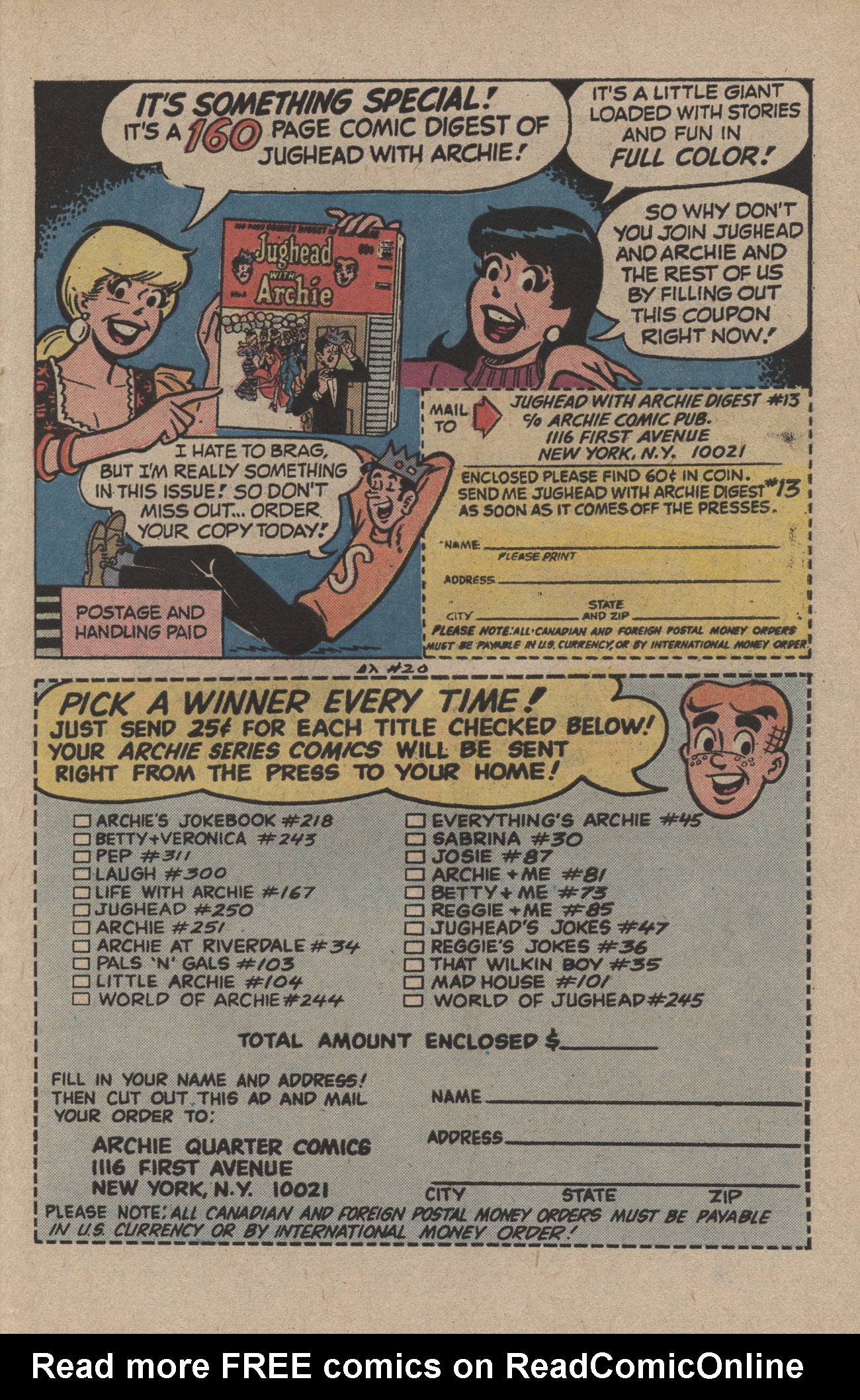 Read online Archie's Joke Book Magazine comic -  Issue #217 - 27