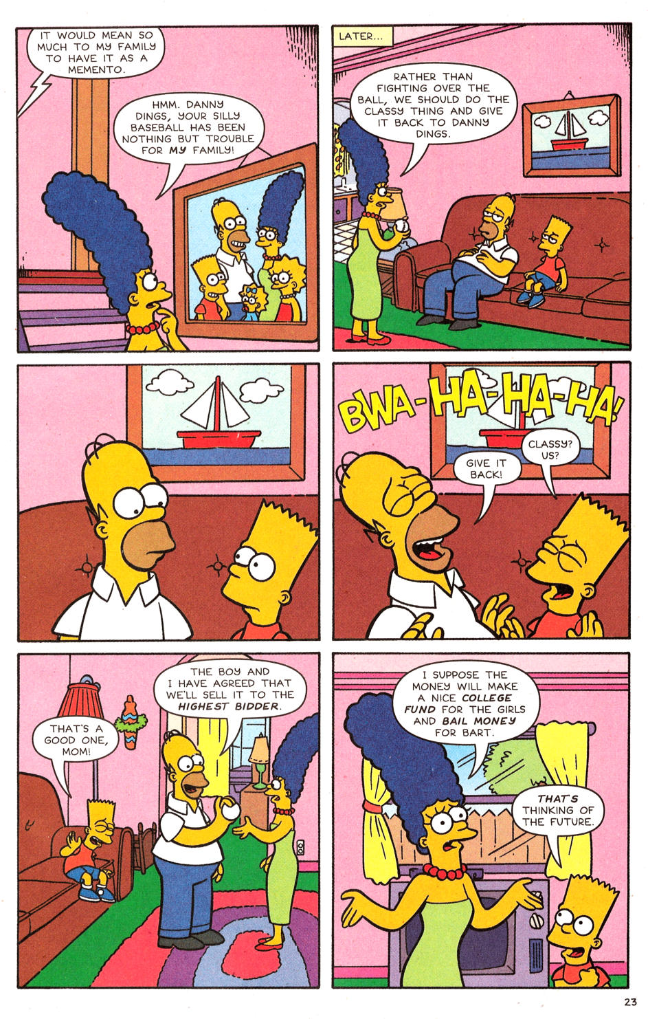 Read online Simpsons Comics comic -  Issue #120 - 19
