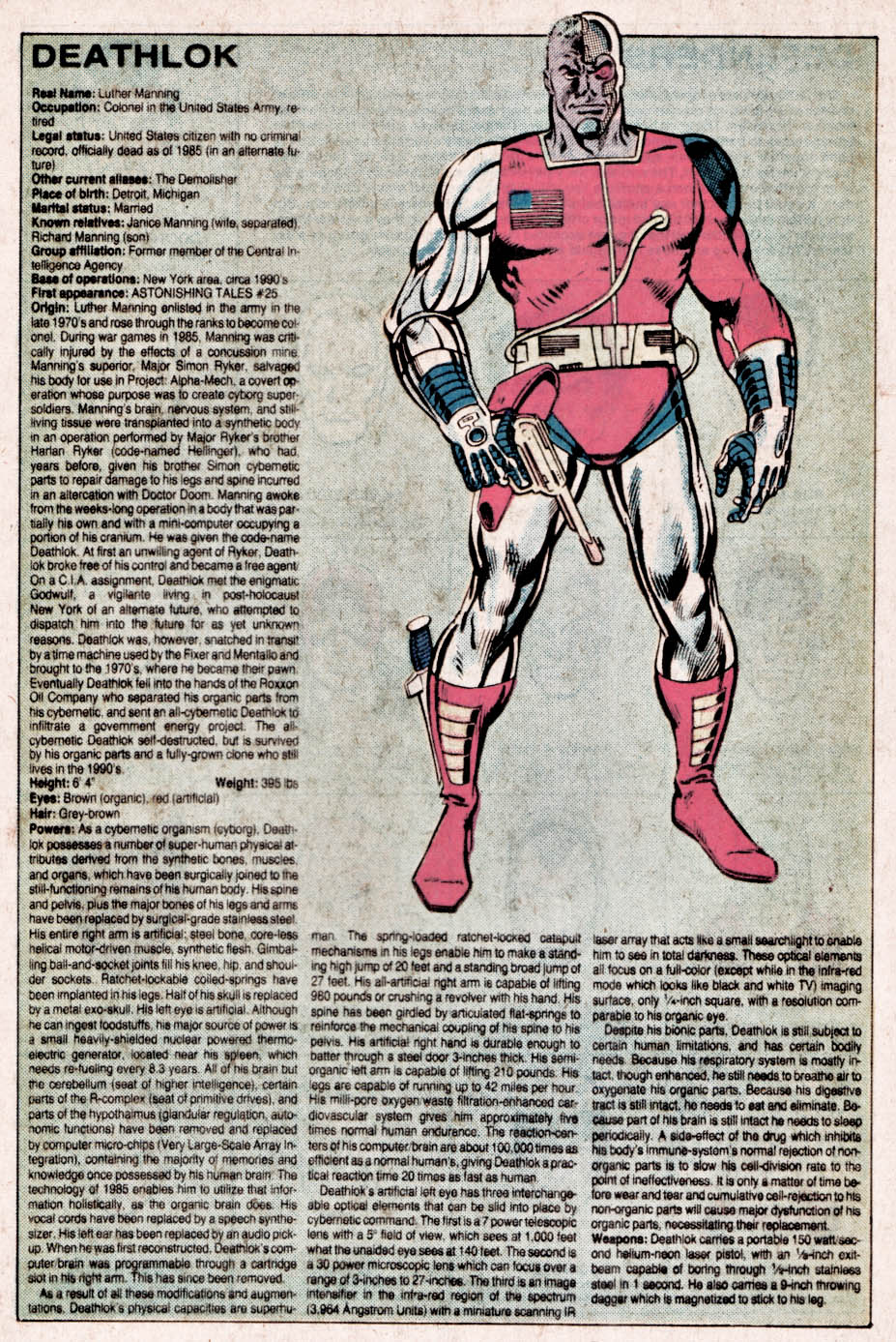 Read online The Official Handbook of the Marvel Universe comic -  Issue #3 - 17
