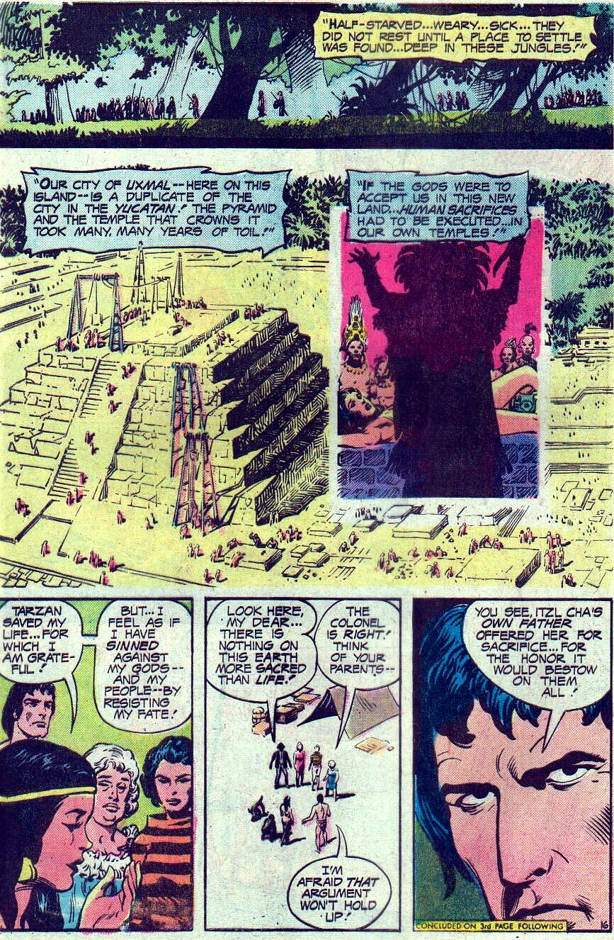 Read online Tarzan (1972) comic -  Issue #242 - 17