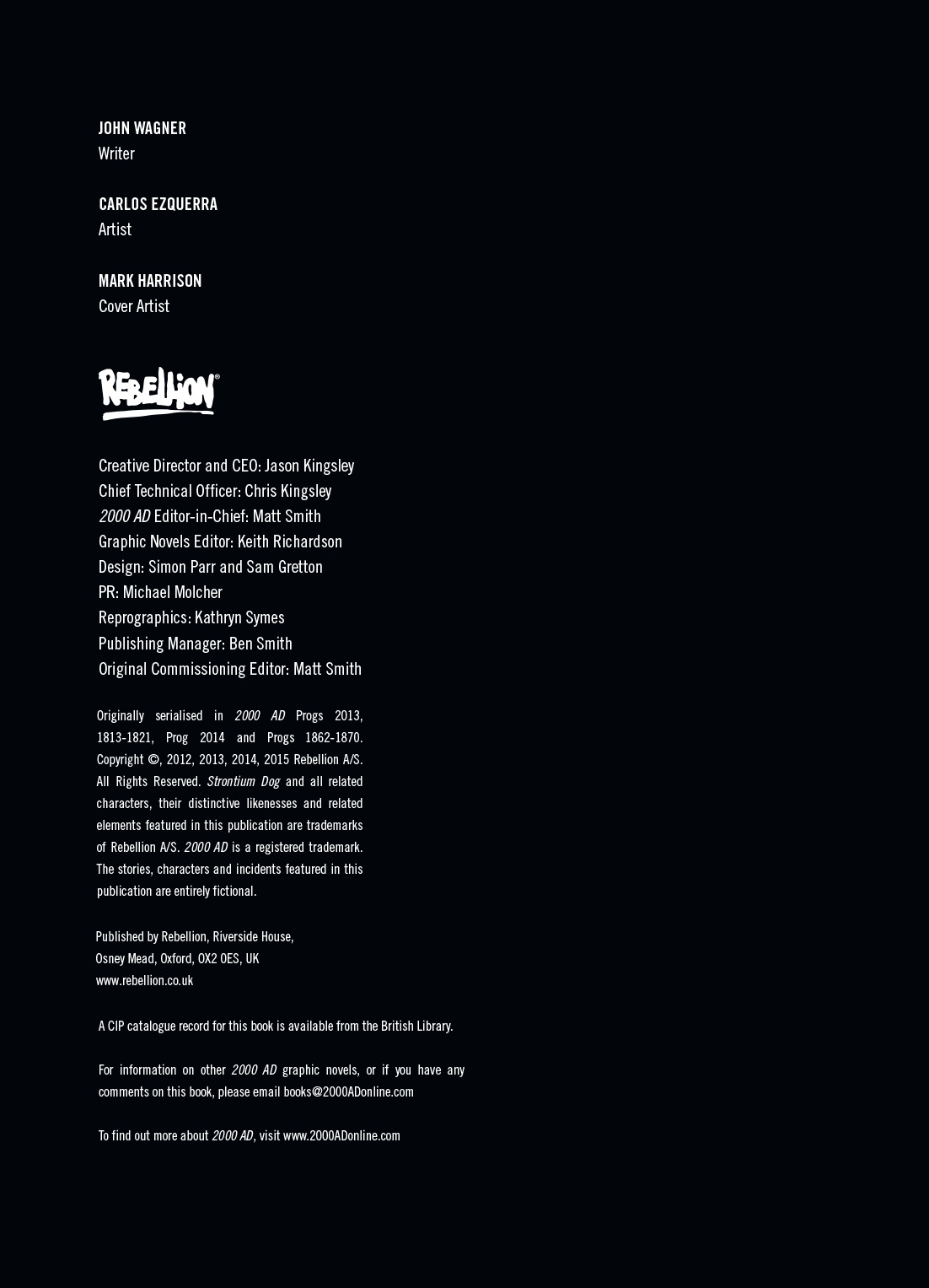 Read online Strontium Dog: The Life and Death of Johnny Alpha: Dogs of War comic -  Issue # TPB - 2