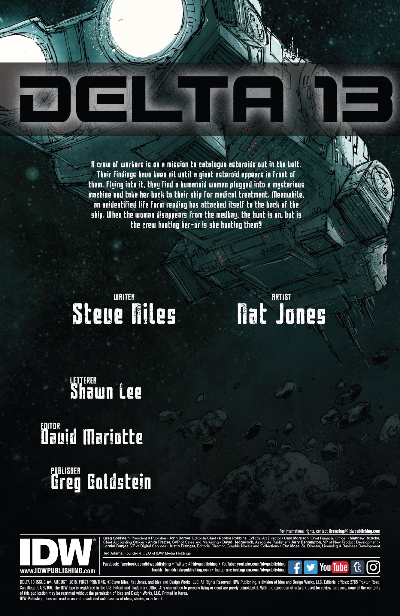 Read online Delta 13 comic -  Issue #4 - 2