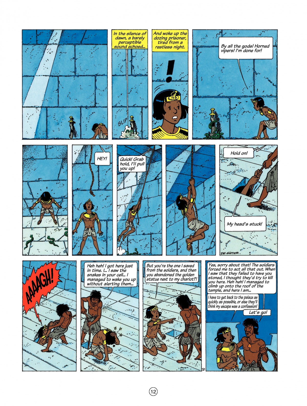 Read online Papyrus comic -  Issue #3 - 12