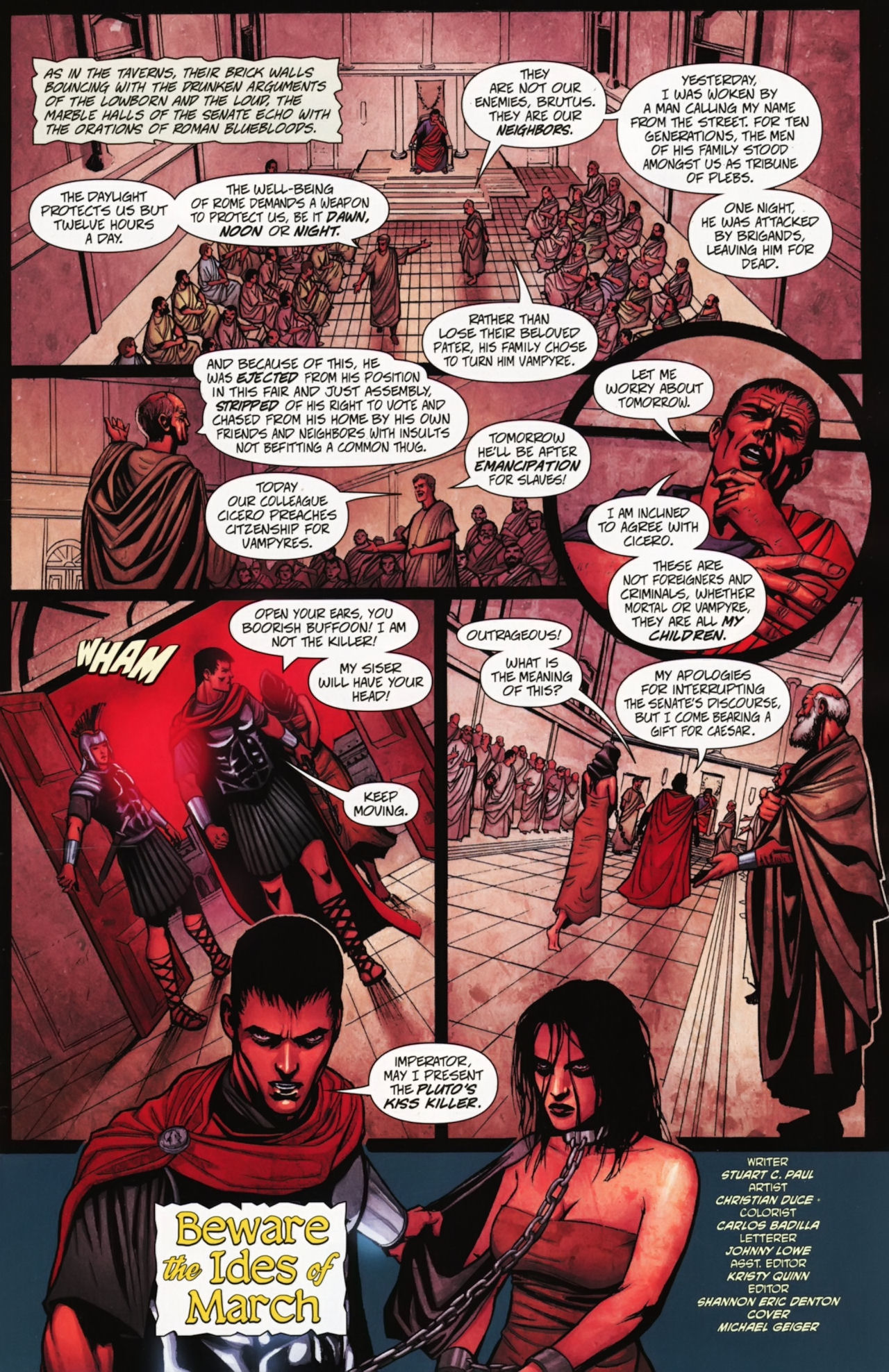 Read online Ides of Blood comic -  Issue #2 - 3