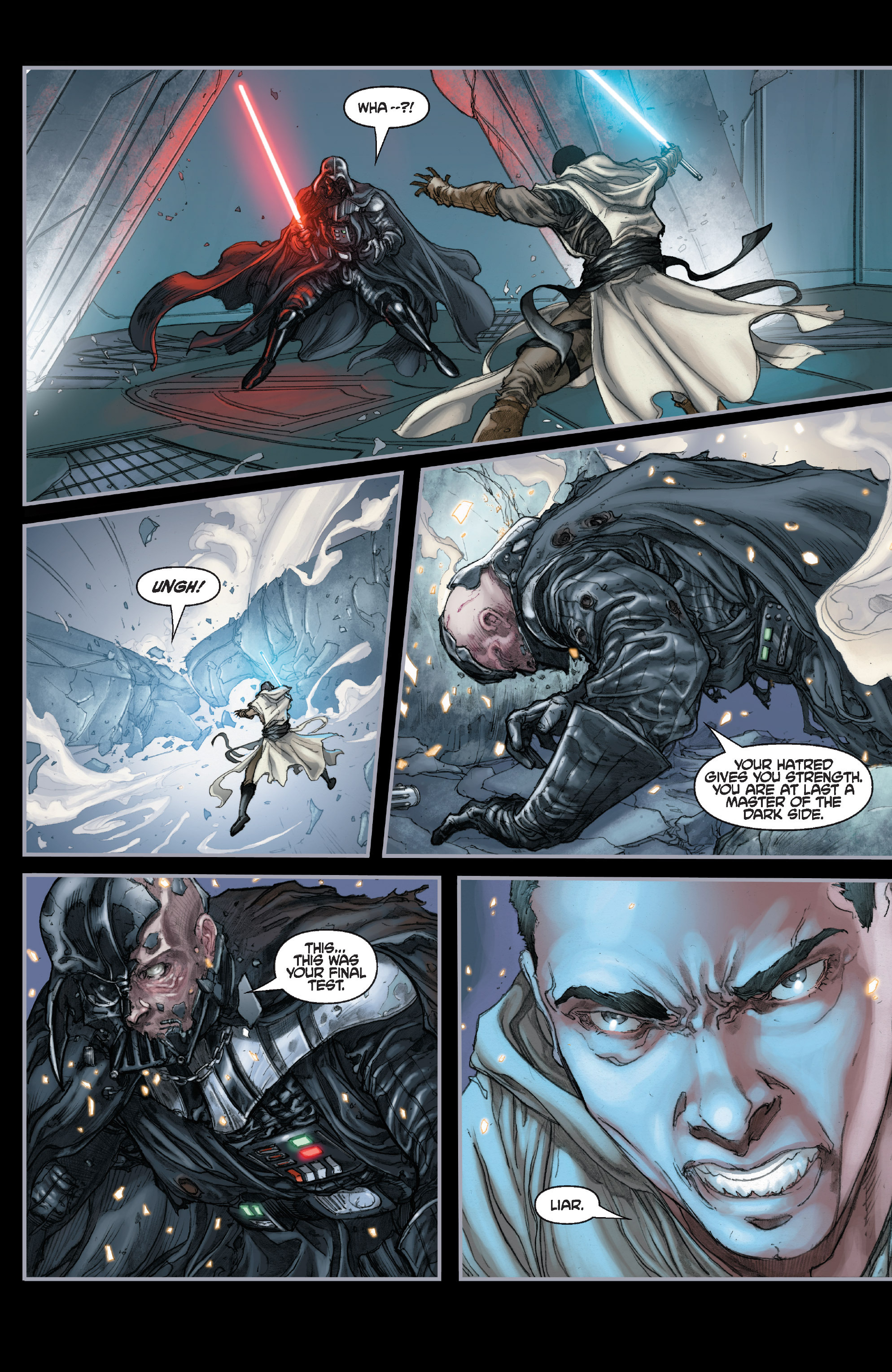 Read online Star Wars: The Force Unleashed comic -  Issue # Full - 109