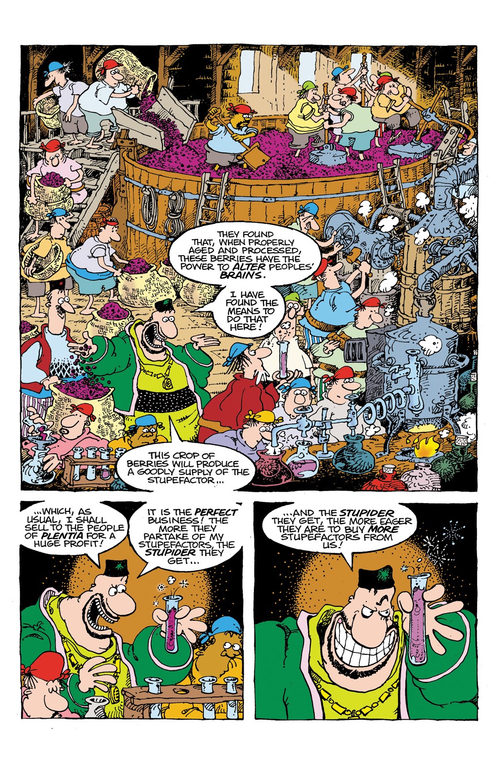 Read online Sergio Aragonés' Groo: The Most Intelligent Man In The World comic -  Issue # TPB - 45